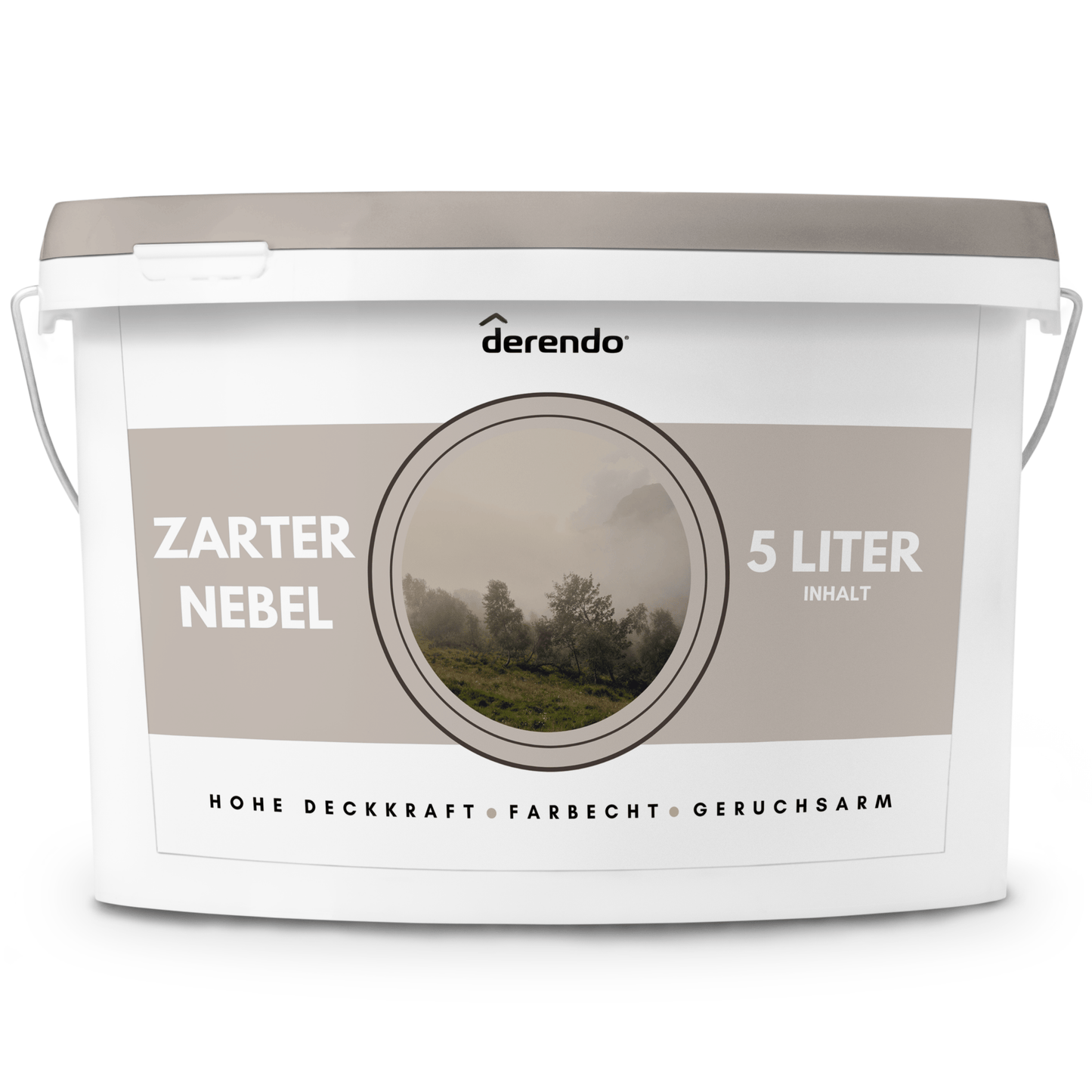 Derendo Exklusive Wandfarbe Zarter Nebel - 4251604929341 - Derendo