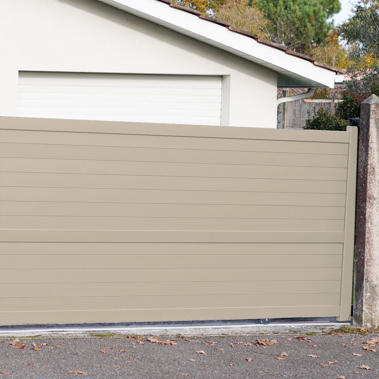 Derendo Wetterschutz Holzfarbe Grau Graubeige - 4251604929419 - Derendo