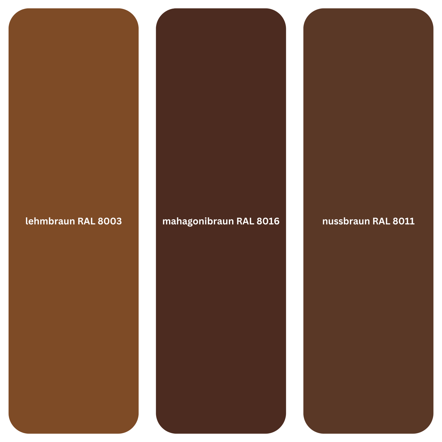 Derendo Wetterschutz Holzfarbe mahagonibraun RAL 8016 - 4251604913487 - Derendo
