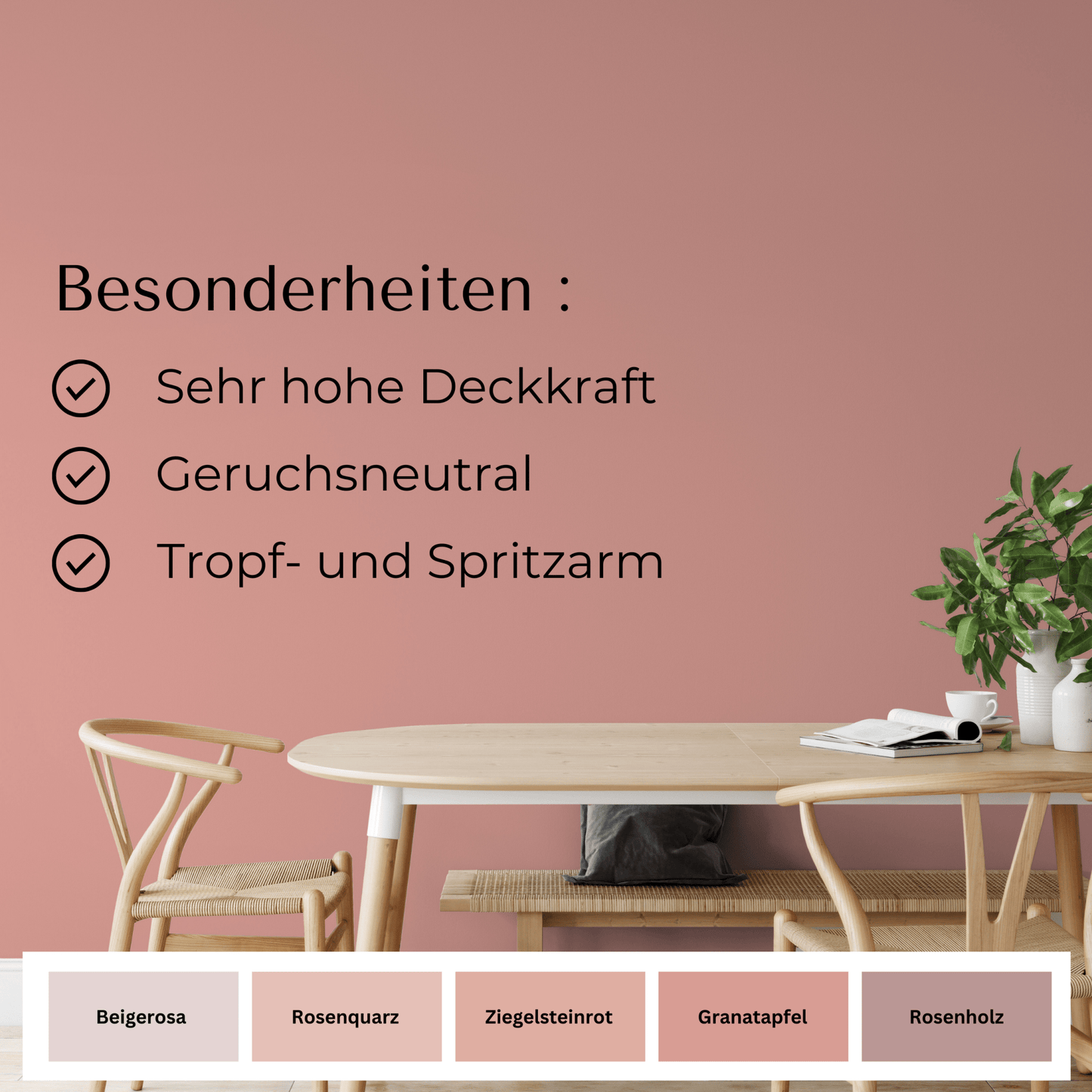 Fühl Dich Wohl Wandfarbe Granatapfel - 4251604905581 - Derendo