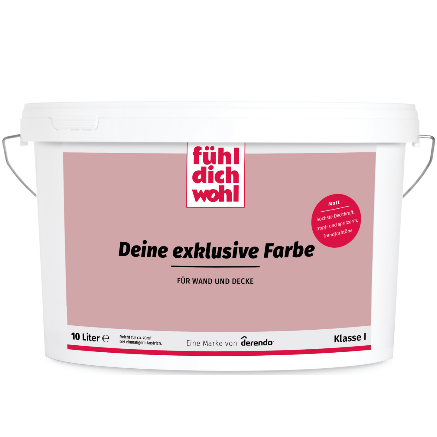 Fühl Dich Wohl Wandfarbe Kirschblüte - 4251604910219 - Derendo