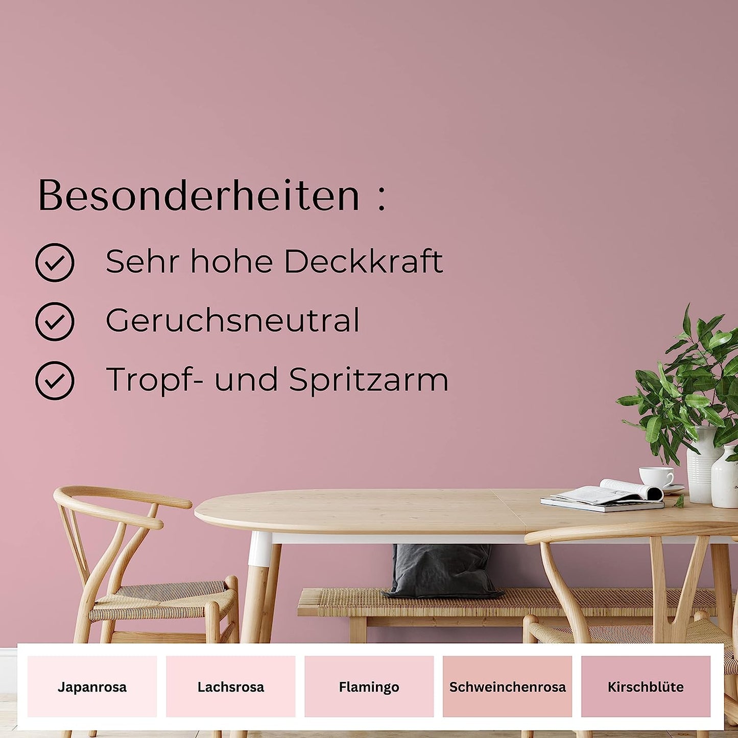 Fühl Dich Wohl Wandfarbe Kirschblüte - 4251604910219 - Derendo