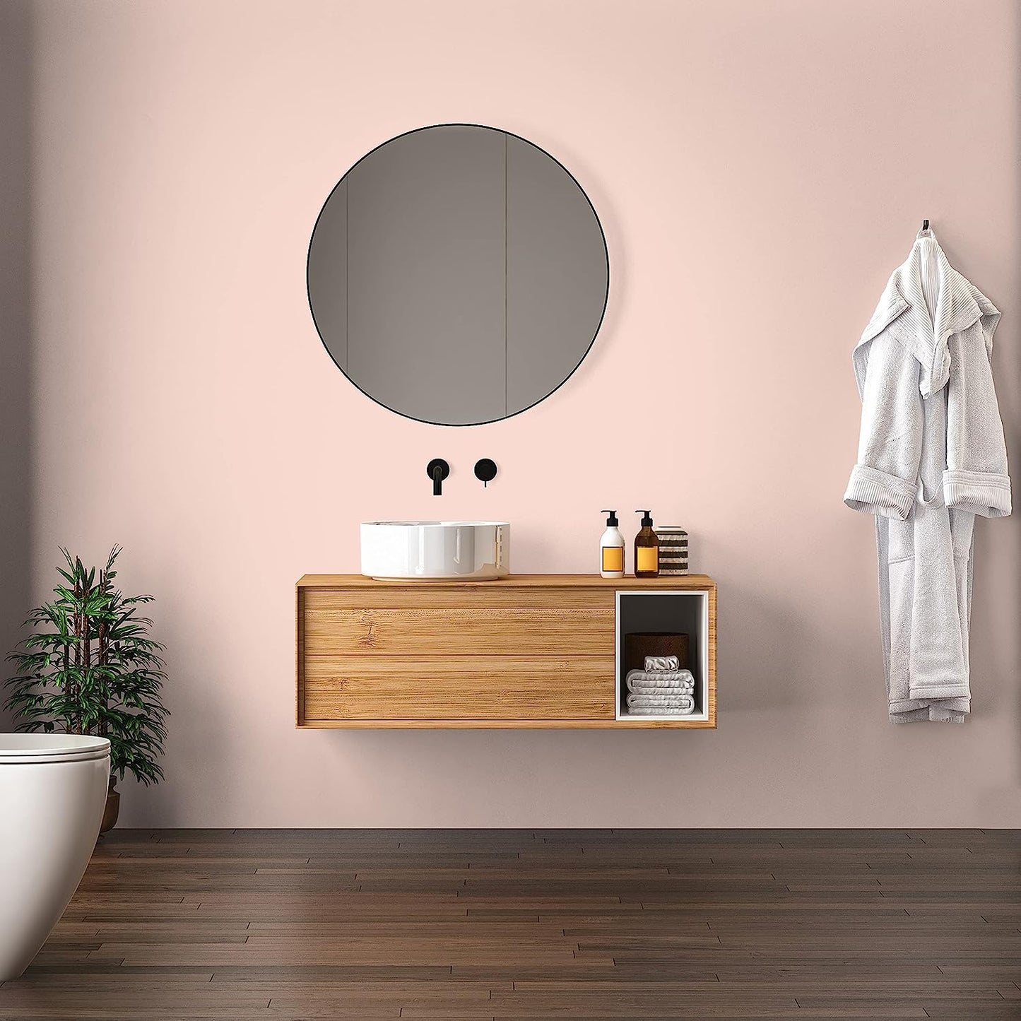 Fühl Dich Wohl Wandfarbe Rosa - 4251604912886 - Derendo