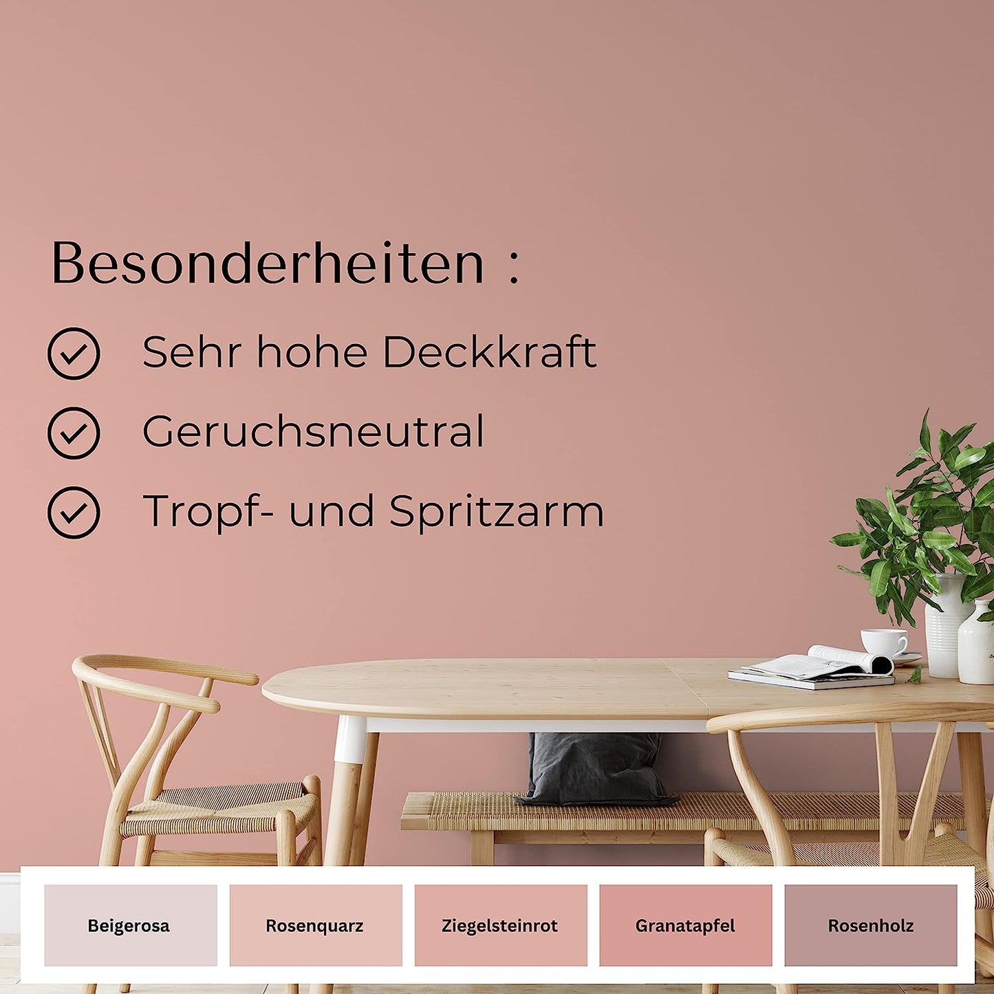 Fühl Dich Wohl Wandfarbe Ziegelstreinrot - 4251604906298 - Derendo
