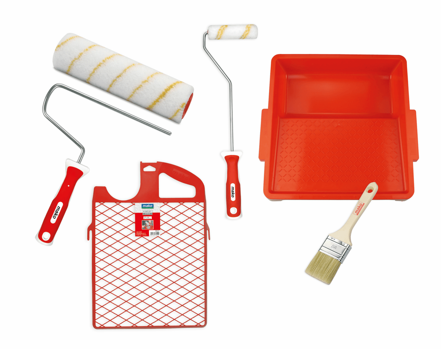 mako Premium Lackierset 5 tlg. - 4002168040207 - Derendo