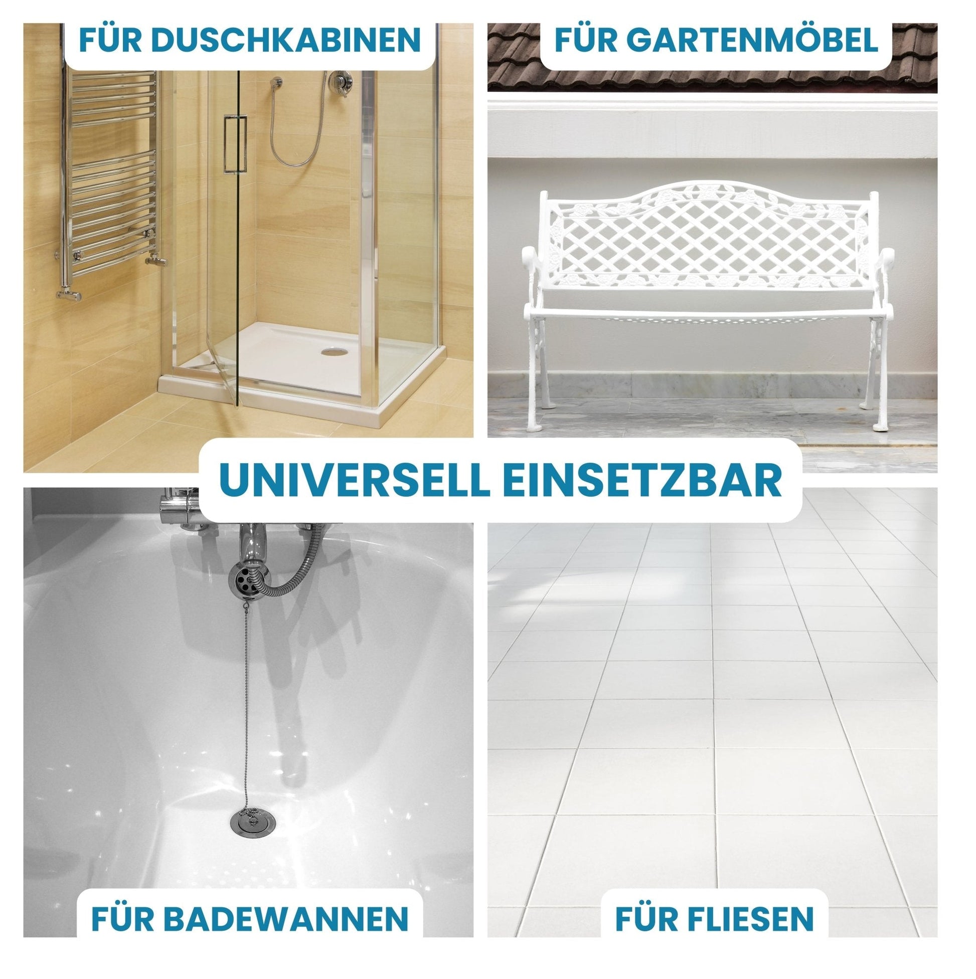 2K Badewannenlack weiß - RAL 9010 in 1.0 kg – Produktbild von Derendo