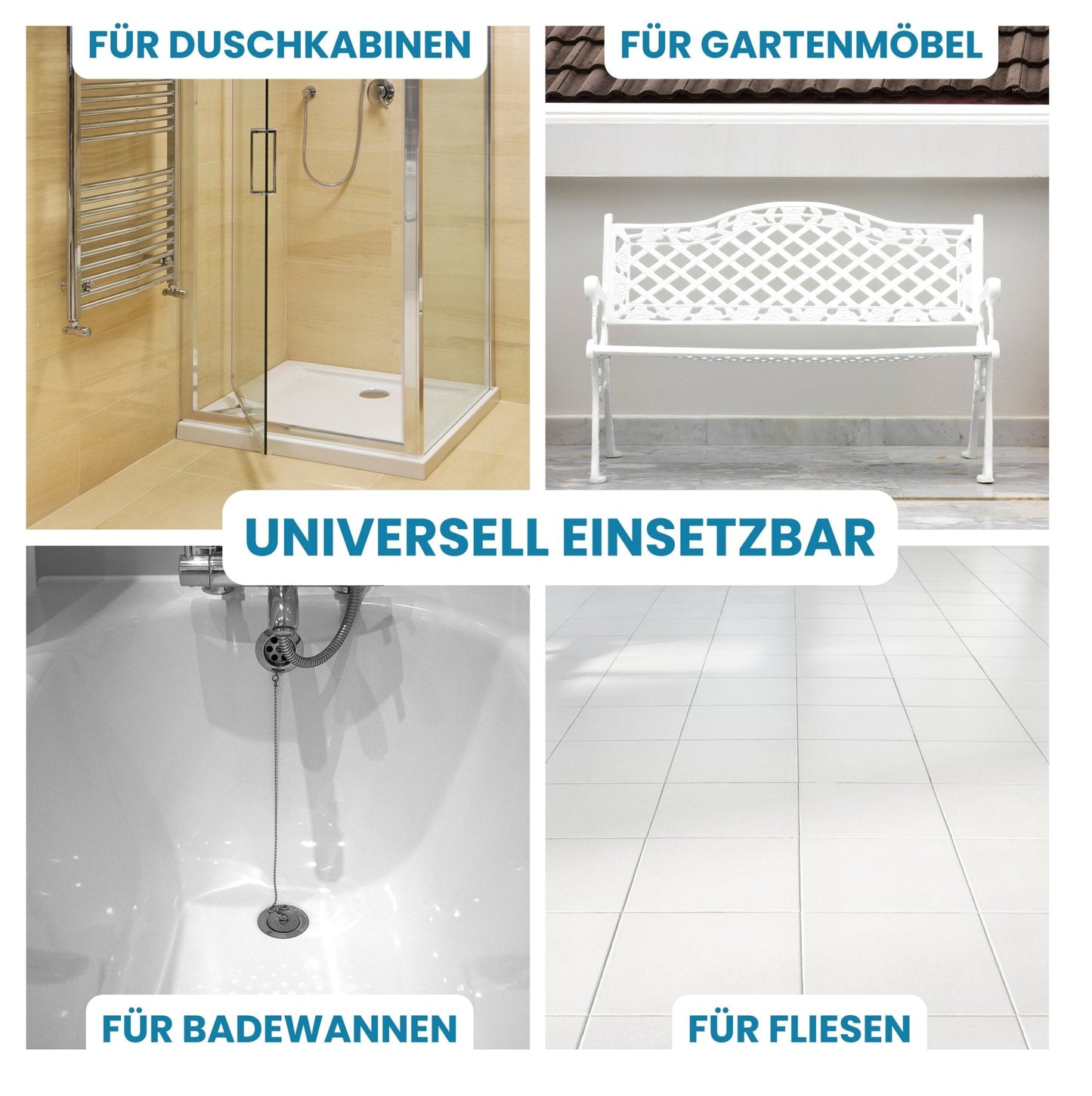 2K Badewannenlack weiß - RAL 9010 in 1.0 kg – Produktbild von Derendo