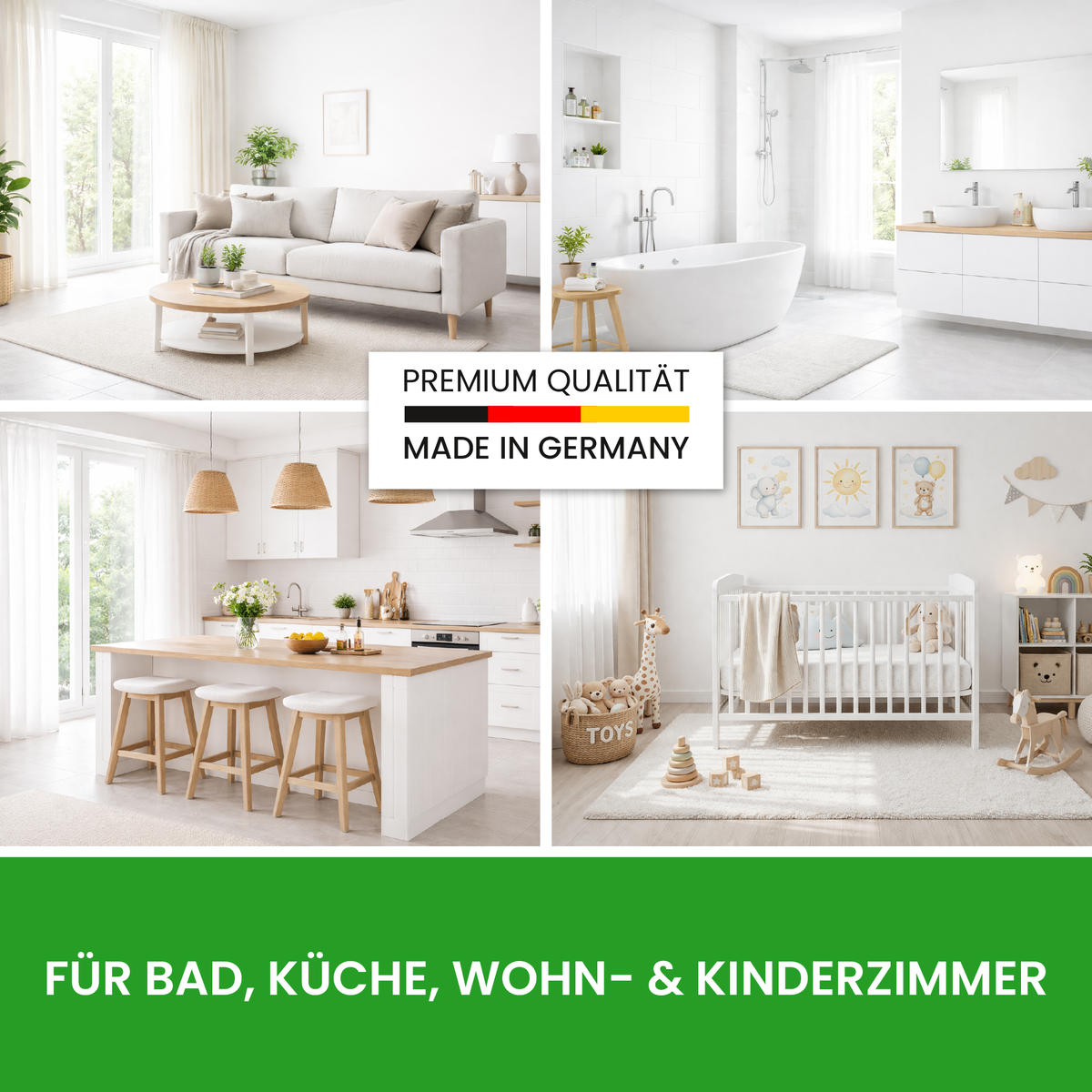 Schimmel-Set mit Anti-Schimmelfarbe, Schimmelentferner & Isolierspray
