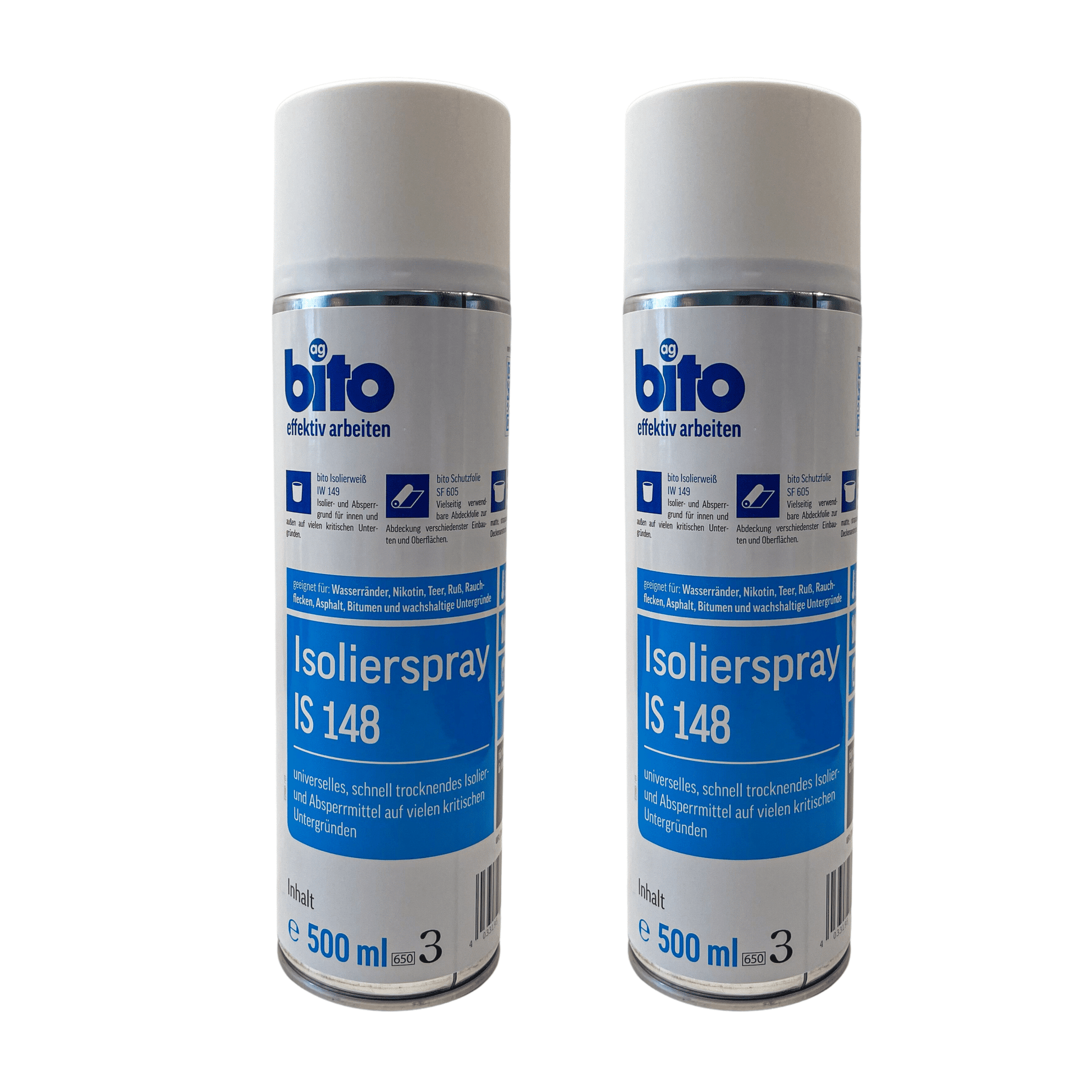 bito Isolierspray IS 148 Fleckenspray 500 ml in 1 x 500ml – Produktbild von Derendo