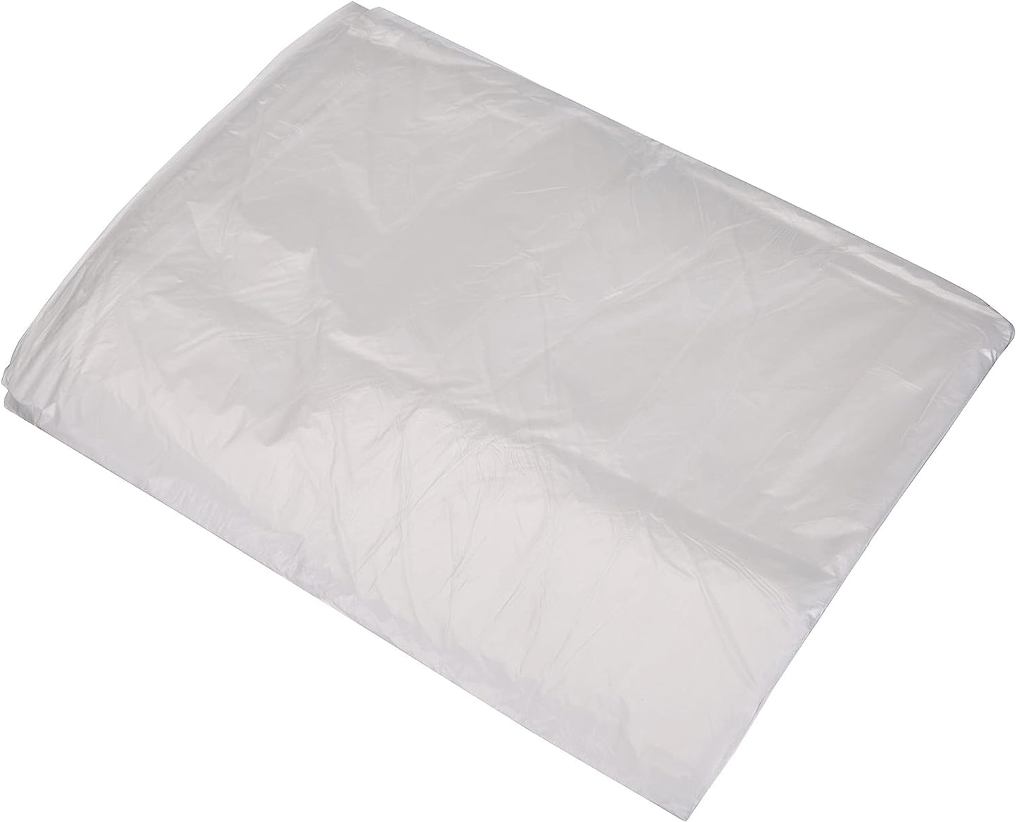 Derendo® Abdeckfolie 7 µ – HDPE Abdeckplane 4 × 5 m, 20 m², transparent in – Produktbild von Derendo