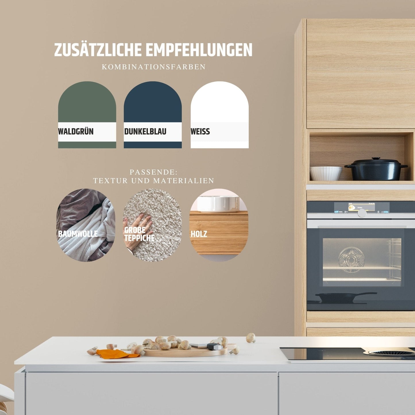 Derendo Exklusive Wandfarbe Erdige Eleganz in 5l – Produktbild von Derendo