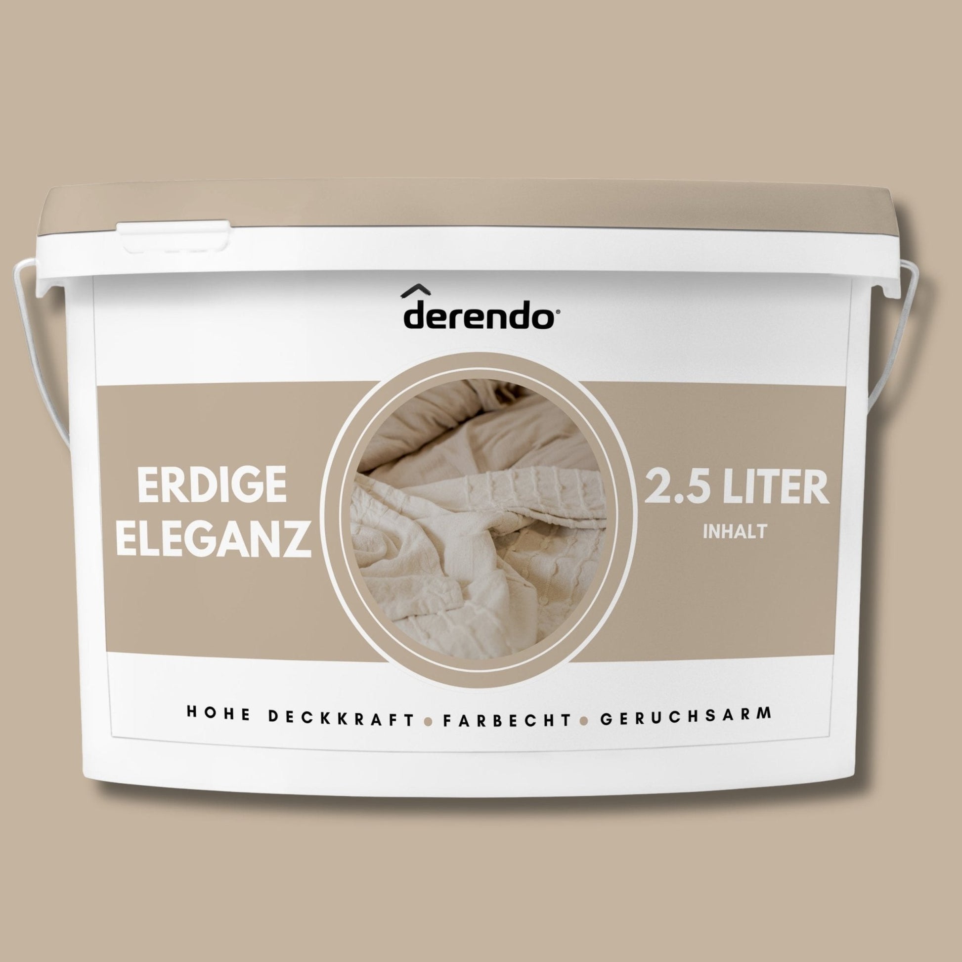 Derendo Exklusive Wandfarbe Erdige Eleganz in 5l – Produktbild von Derendo