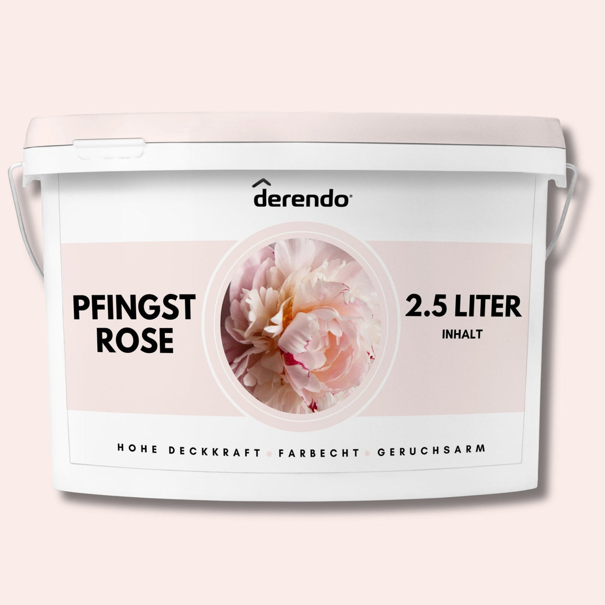 Derendo Exklusive Wandfarbe Pfingst Rose kaufen – hervorragende Qualität & schneller Versand