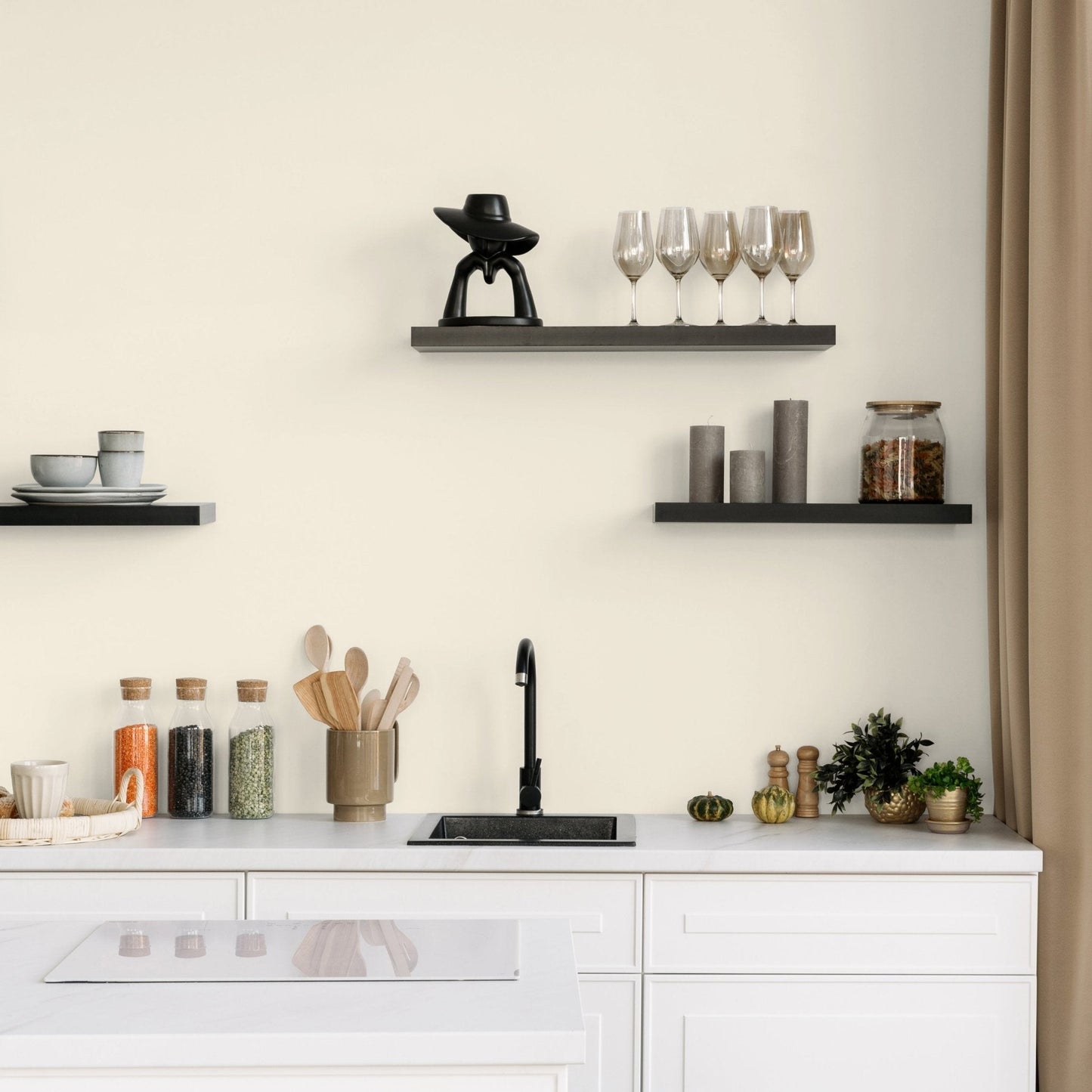 Derendo Exklusive Wandfarbe Sandiges Elfenbein in 5l – Produktbild von Derendo