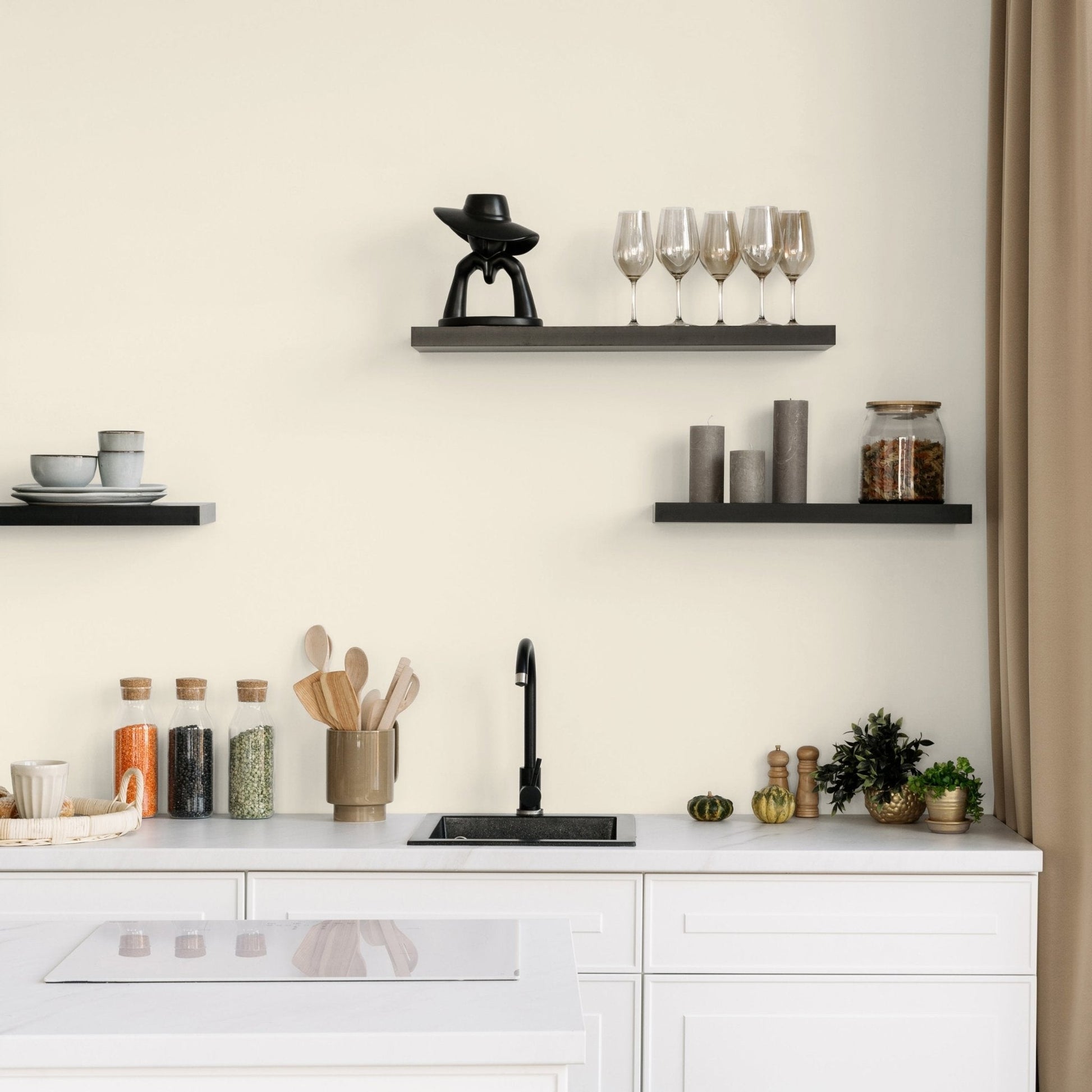 Derendo Exklusive Wandfarbe Sandiges Elfenbein in 5l – Produktbild von Derendo