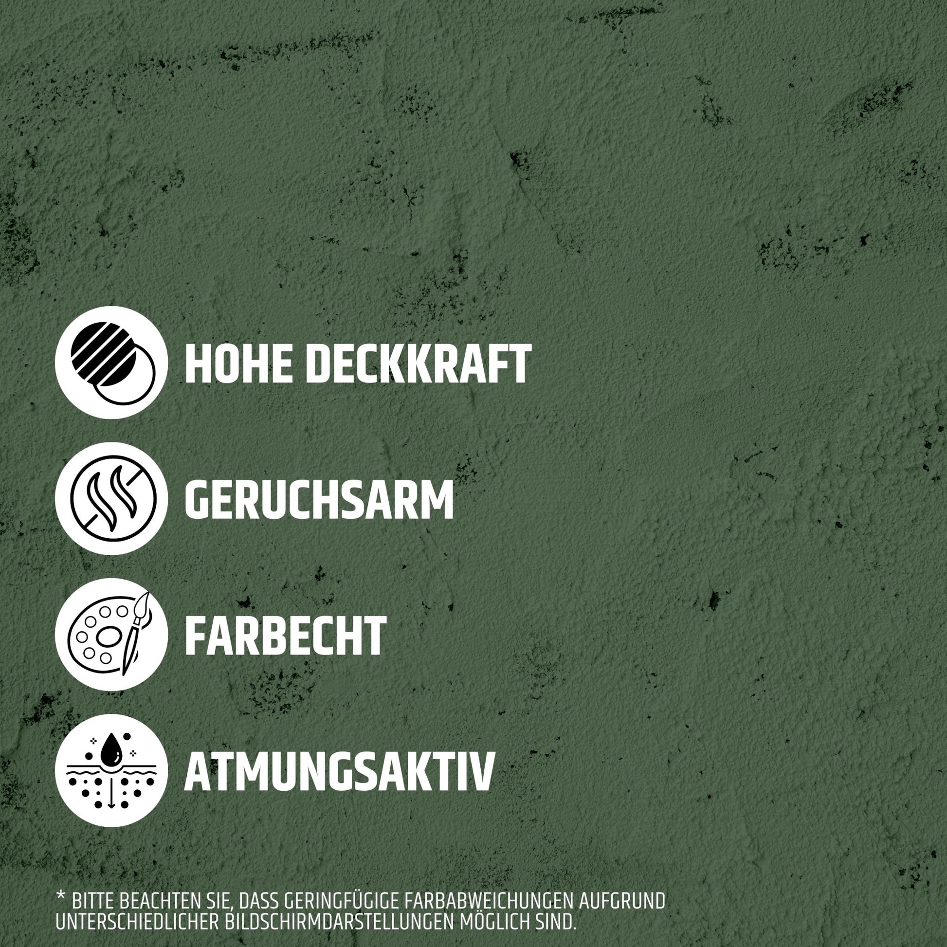 Derendo Exklusive Wandfarbe Waldgrün - 4251604928368 - Derendo