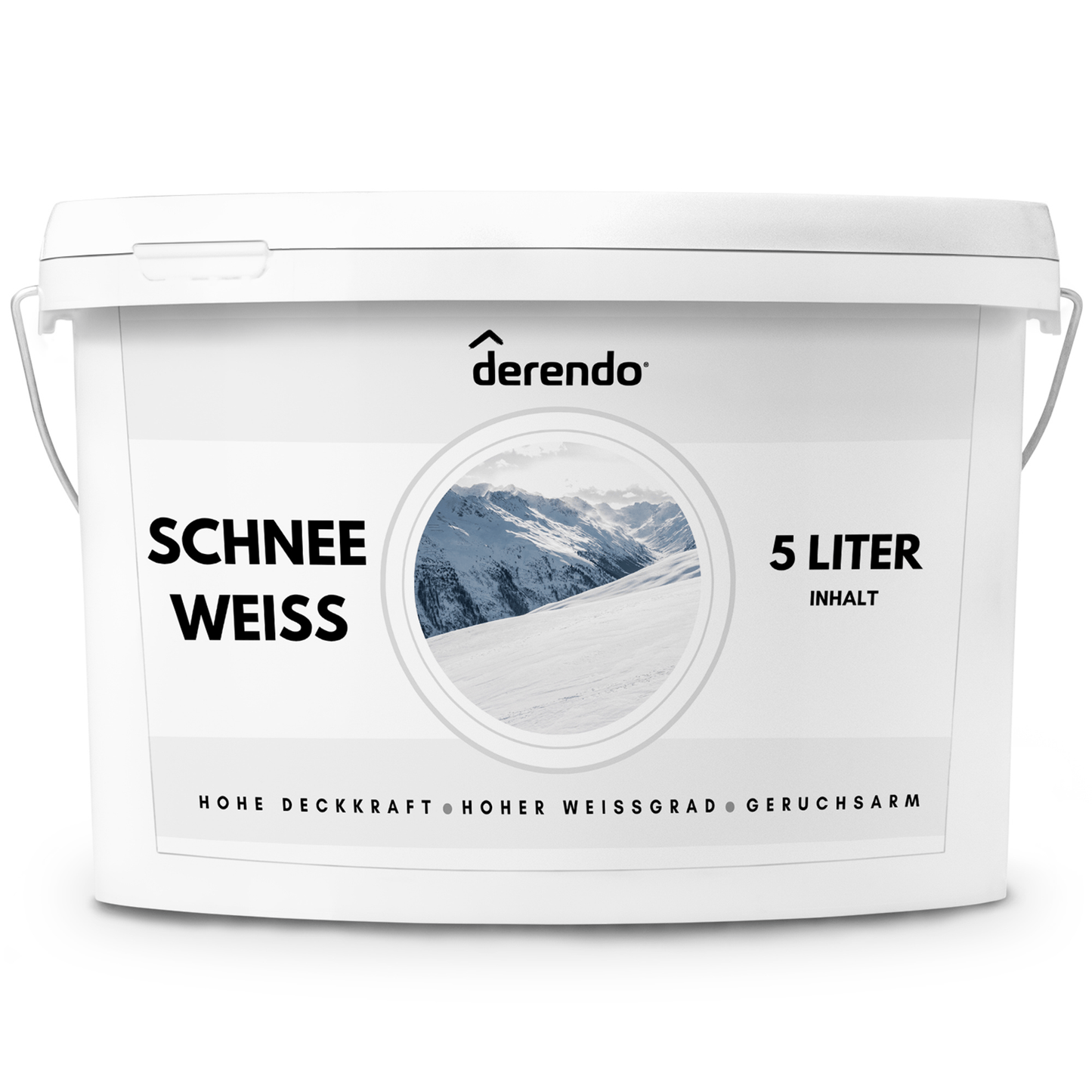 Derendo Exklusive Wandfarbe Weiß - 4251604929716 - Derendo