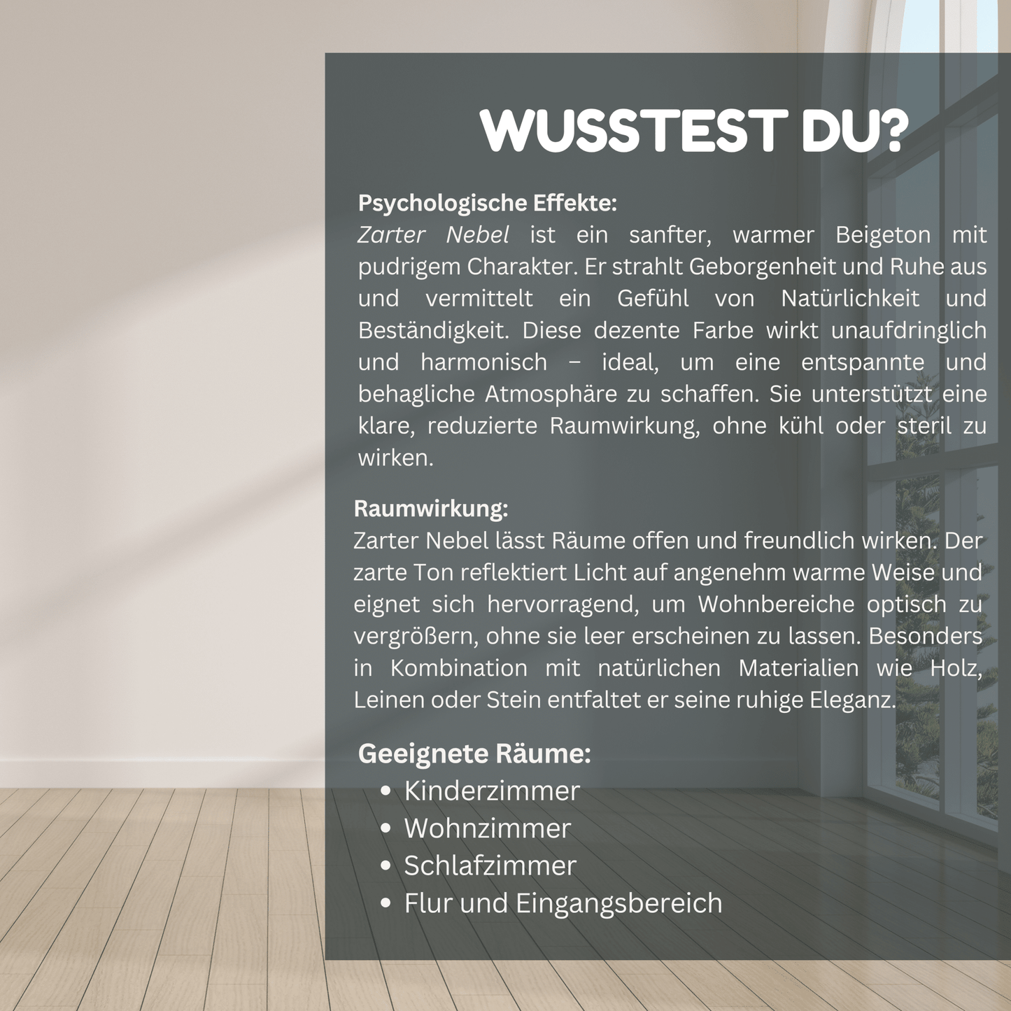 Derendo Exklusive Wandfarbe Zarter Nebel in 5l – Produktbild von Derendo