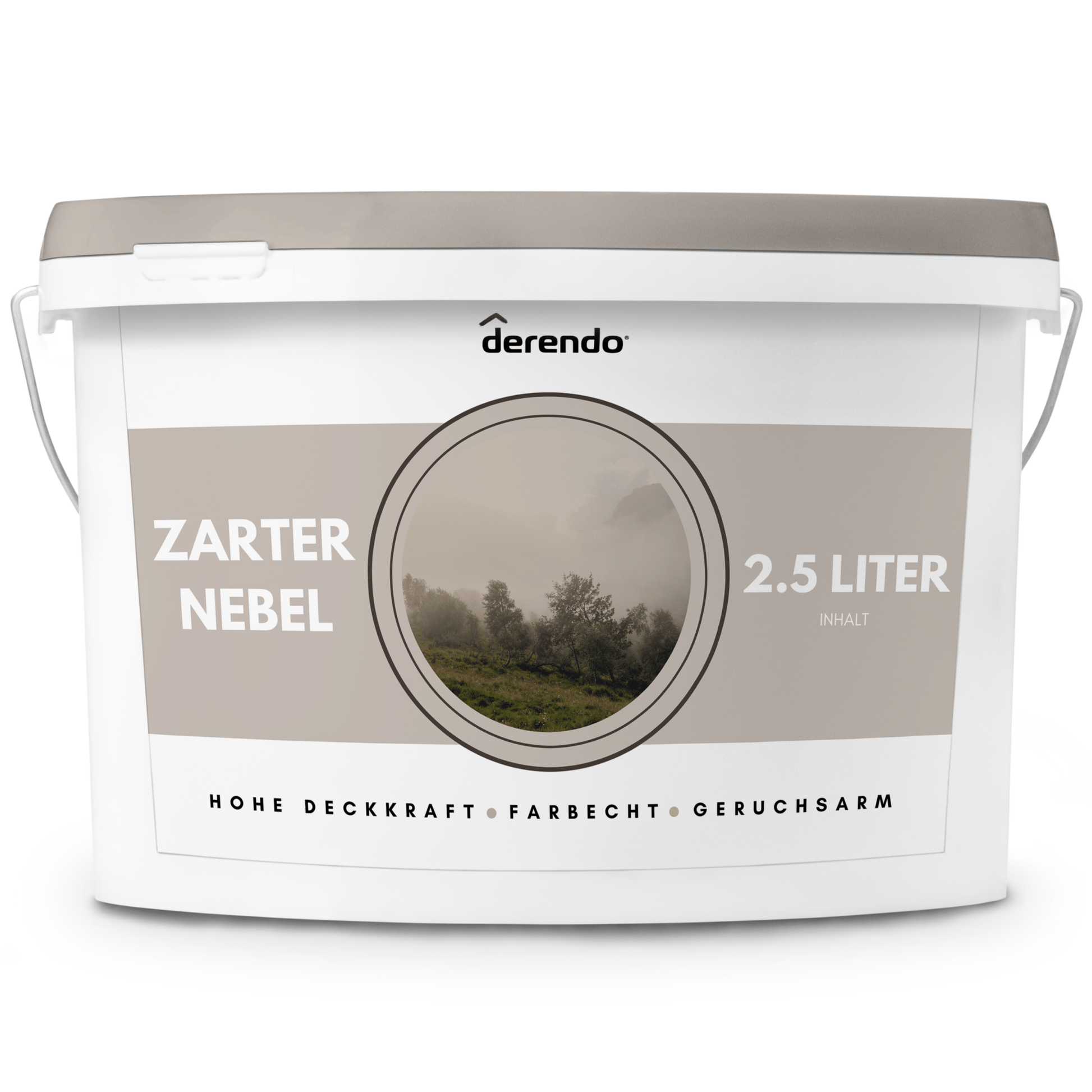 Derendo Exklusive Wandfarbe Zarter Nebel - 4251604929334 - Derendo
