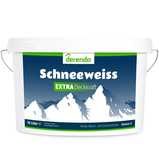 Derendo EXTRA Schneeweiss - mit EXTRA Deckkraft - 4251604900074 - Derendo