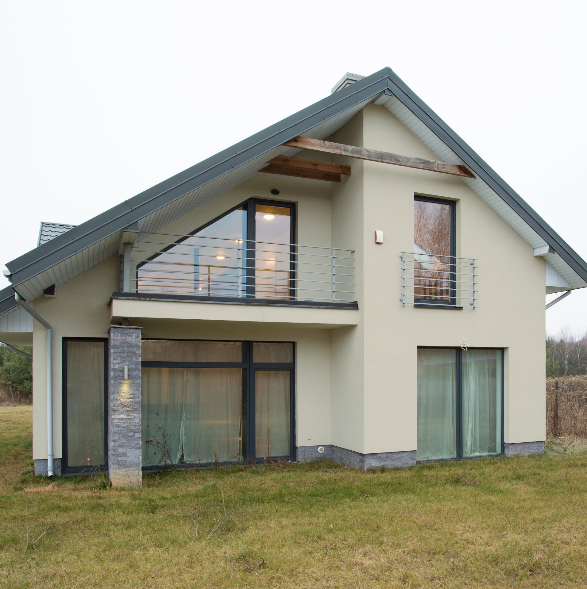 Derendo Fassadenfarbe Graubeige mit EXTRA Wetterschutz - 4251604915719 - Derendo