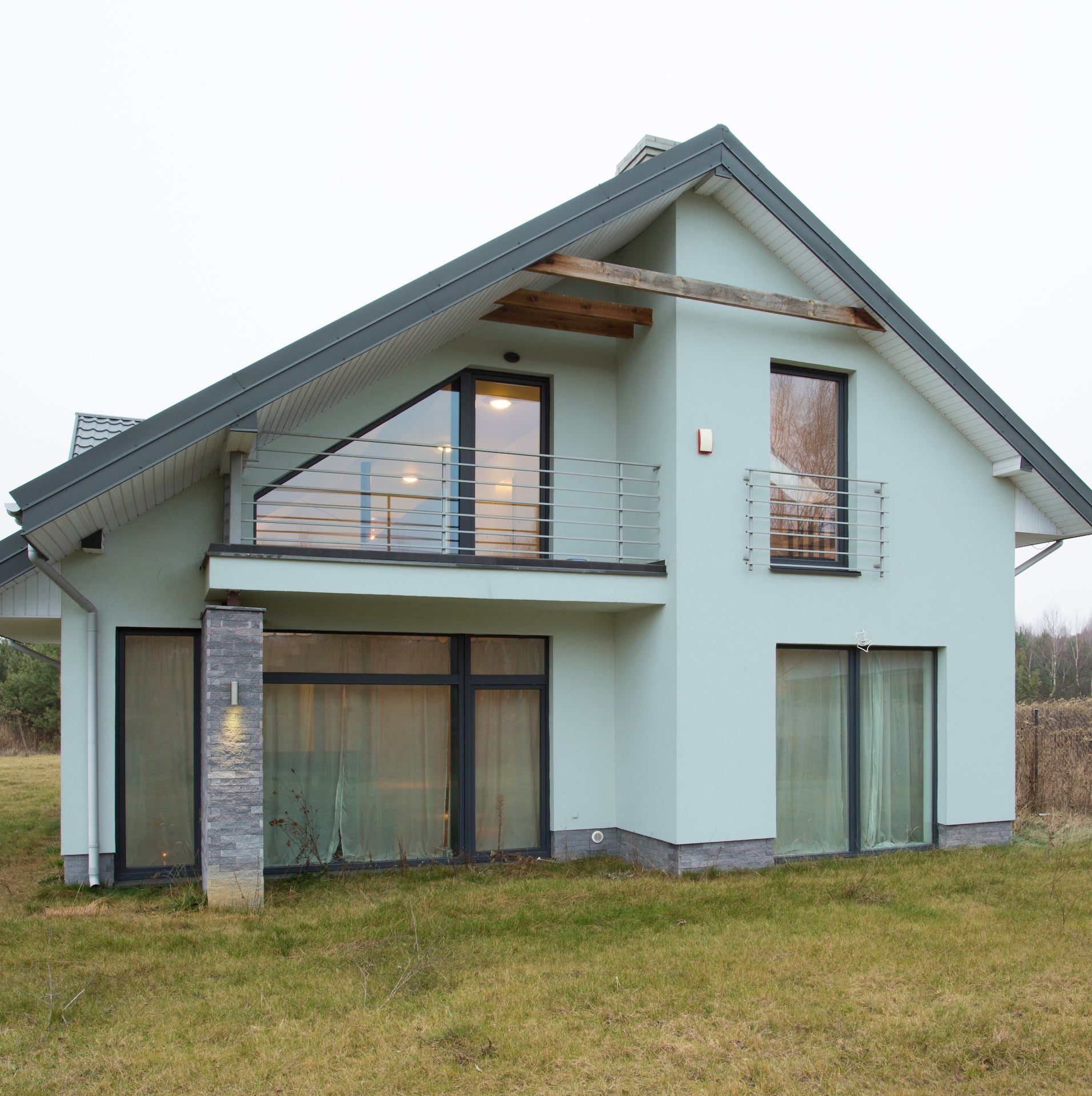 Derendo Fassadenfarbe Himmelblau mit EXTRA Wetterschutz - 4251604915856 - Derendo