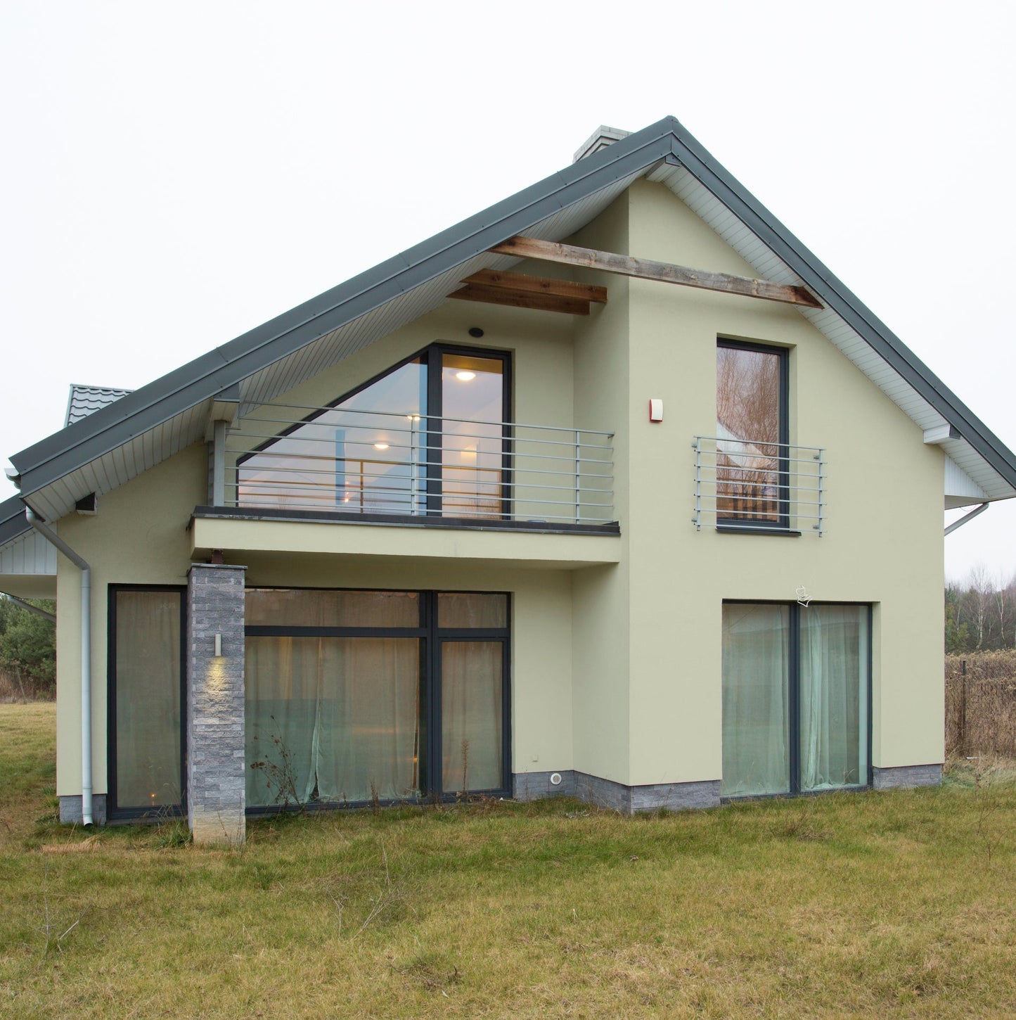 Derendo Fassadenfarbe Mauvegruen mit EXTRA Wetterschutz - 4251604915665 - Derendo