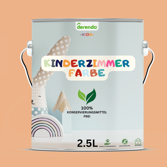 Derendo Kinderzimmer Wandfarbe - Aprikose - Derendo