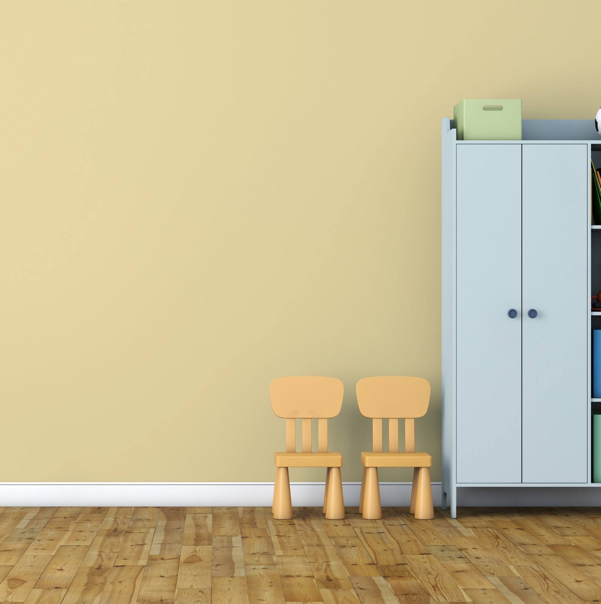 Derendo Kinderzimmer Wandfarbe - Bienengelb - 4251604926449 - Derendo