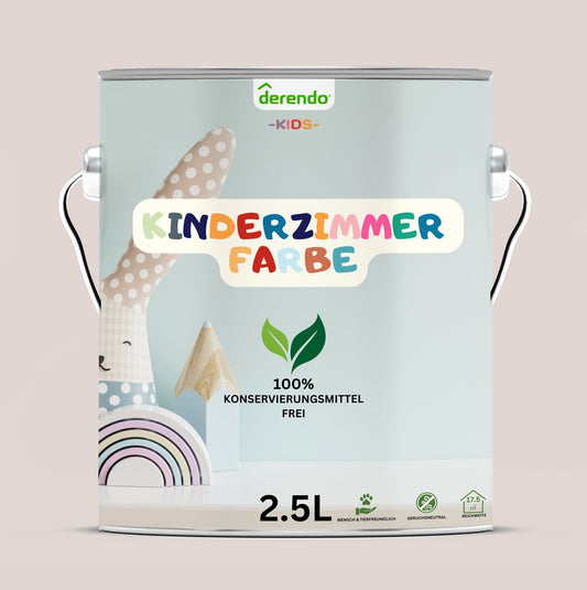Derendo Kinderzimmer Wandfarbe - Einhornrosa - 4251604926340 - Derendo