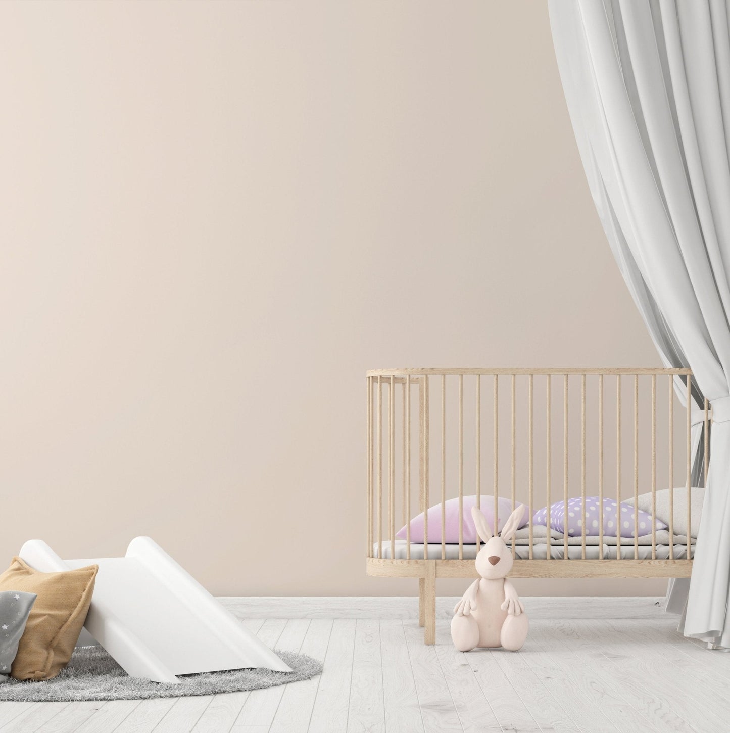 Derendo Kinderzimmer Wandfarbe - Sandkastenbeige in 2.5 Liter – Produktbild von Derendo