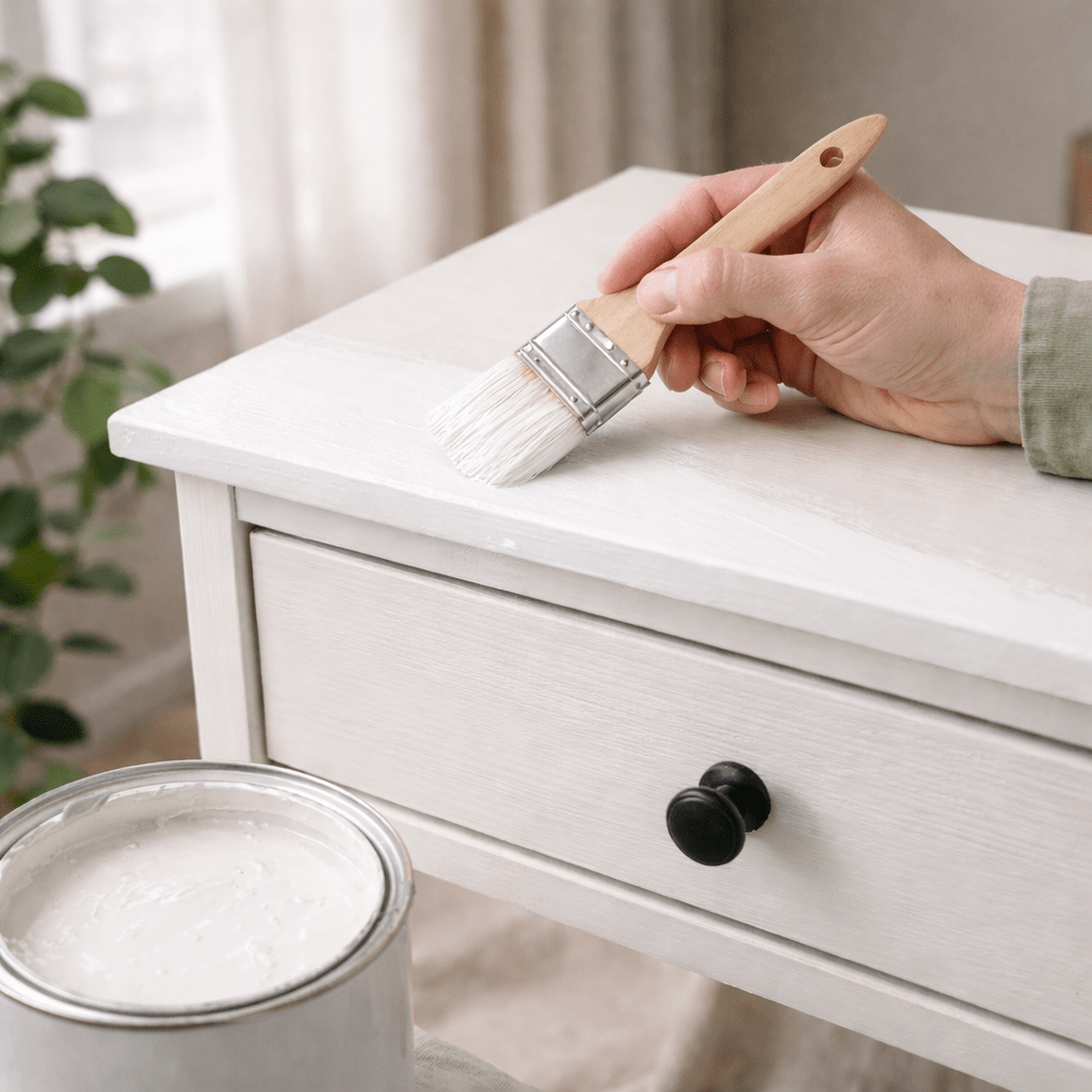 Derendo® Möbelfarbe Weiss 750ml – Möbelfarbe ohne Schleifen in – Produktbild von Derendo