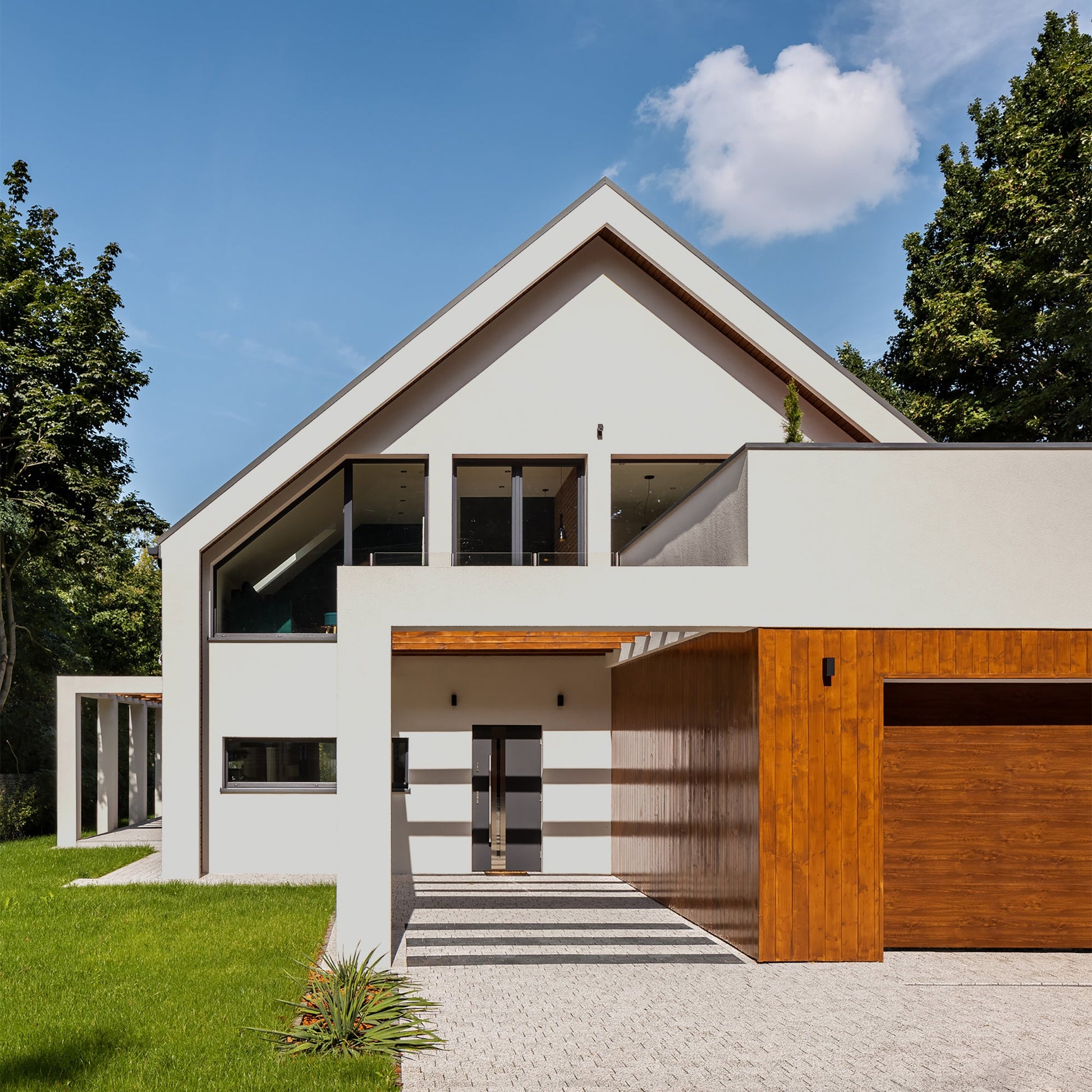 Derendo Premium Fassadenfarbe Hellgrau mit Wetterschutz und Abperleffekt - 4251604929198 - Derendo