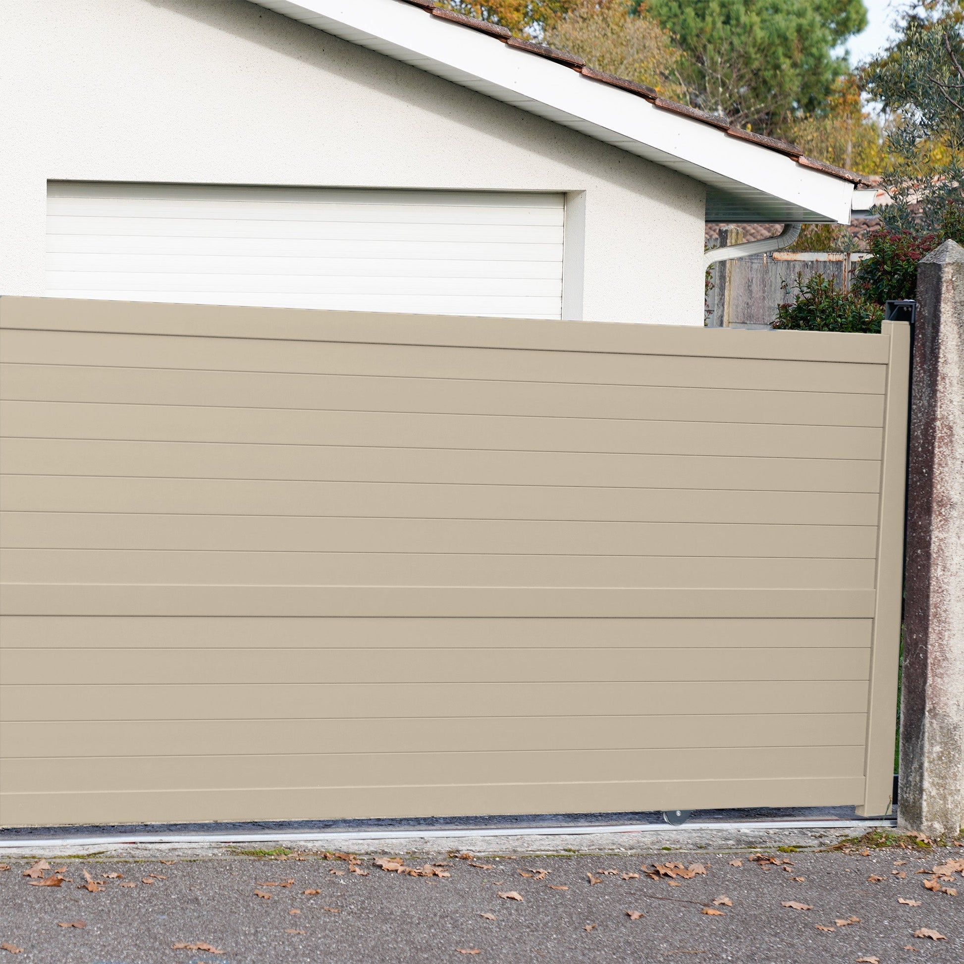 Derendo Wetterschutz Holzfarbe Beige Sandbeige in Sandbeige – Produktbild von Derendo