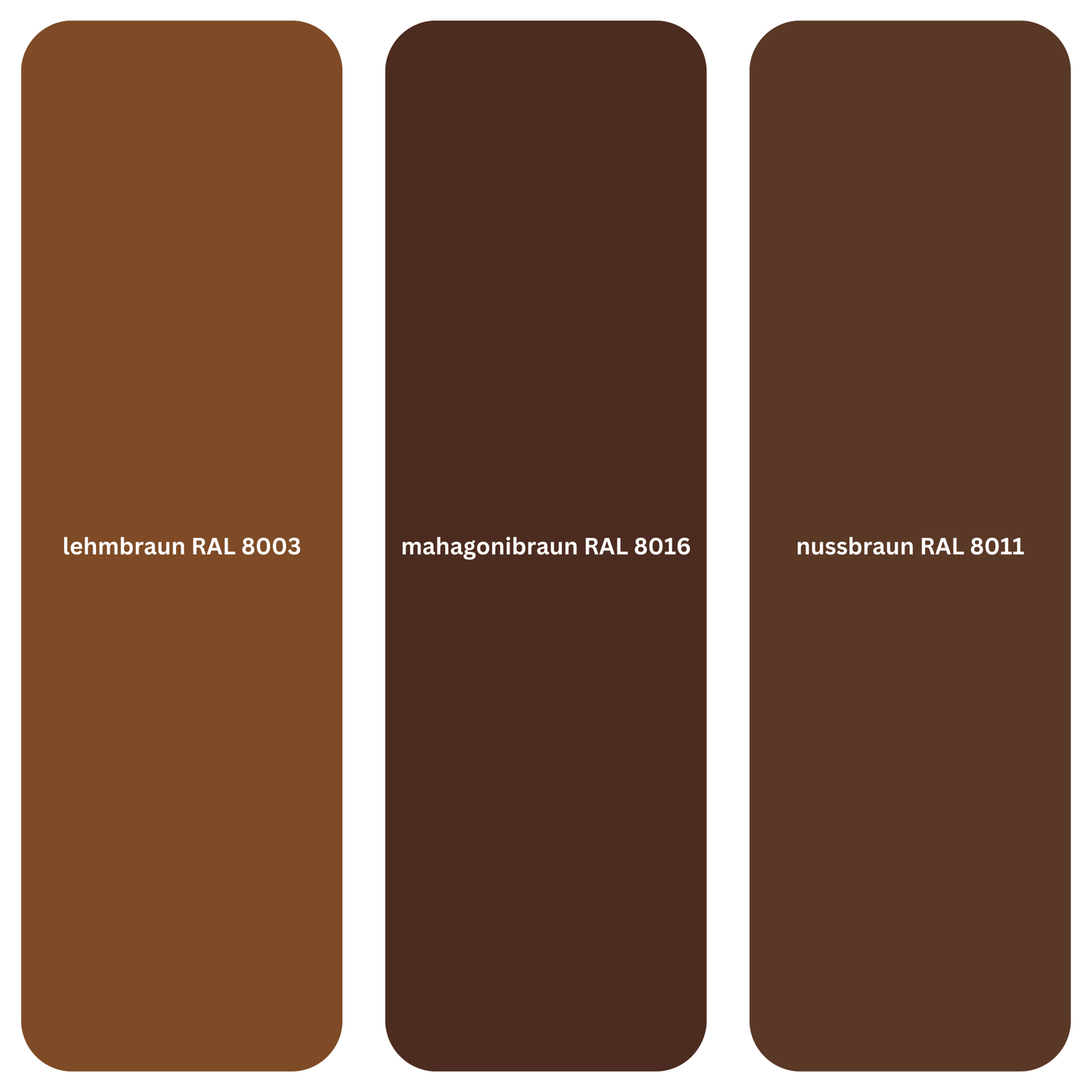 Derendo Wetterschutz Holzfarbe mahagonibraun RAL 8016 - 4251604913487 - Derendo