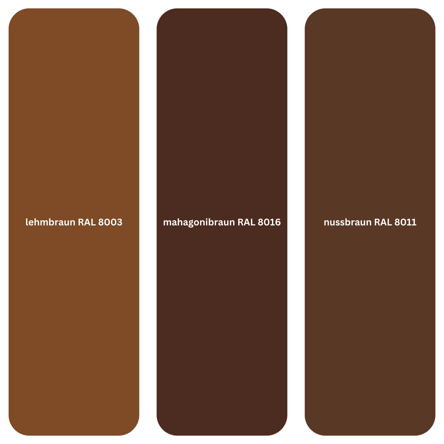 Derendo Wetterschutz Holzfarbe mahagonibraun RAL 8016 in Mahagonibraun RAL 8016 – Produktbild von Derendo