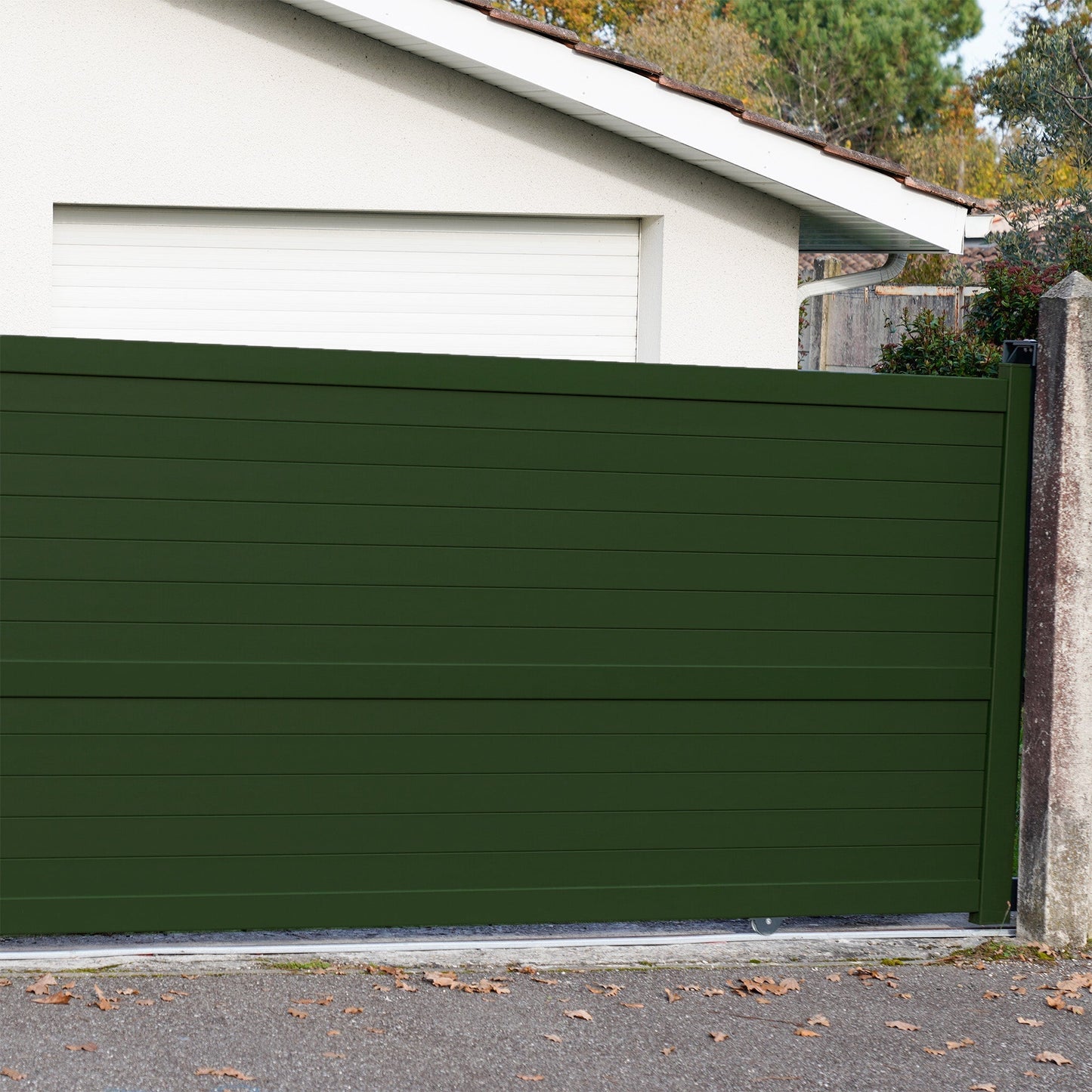 Derendo Wetterschutz Holzfarbe moosgrün RAL 6005 in Moosgrün RAL 6005 – Produktbild von Derendo