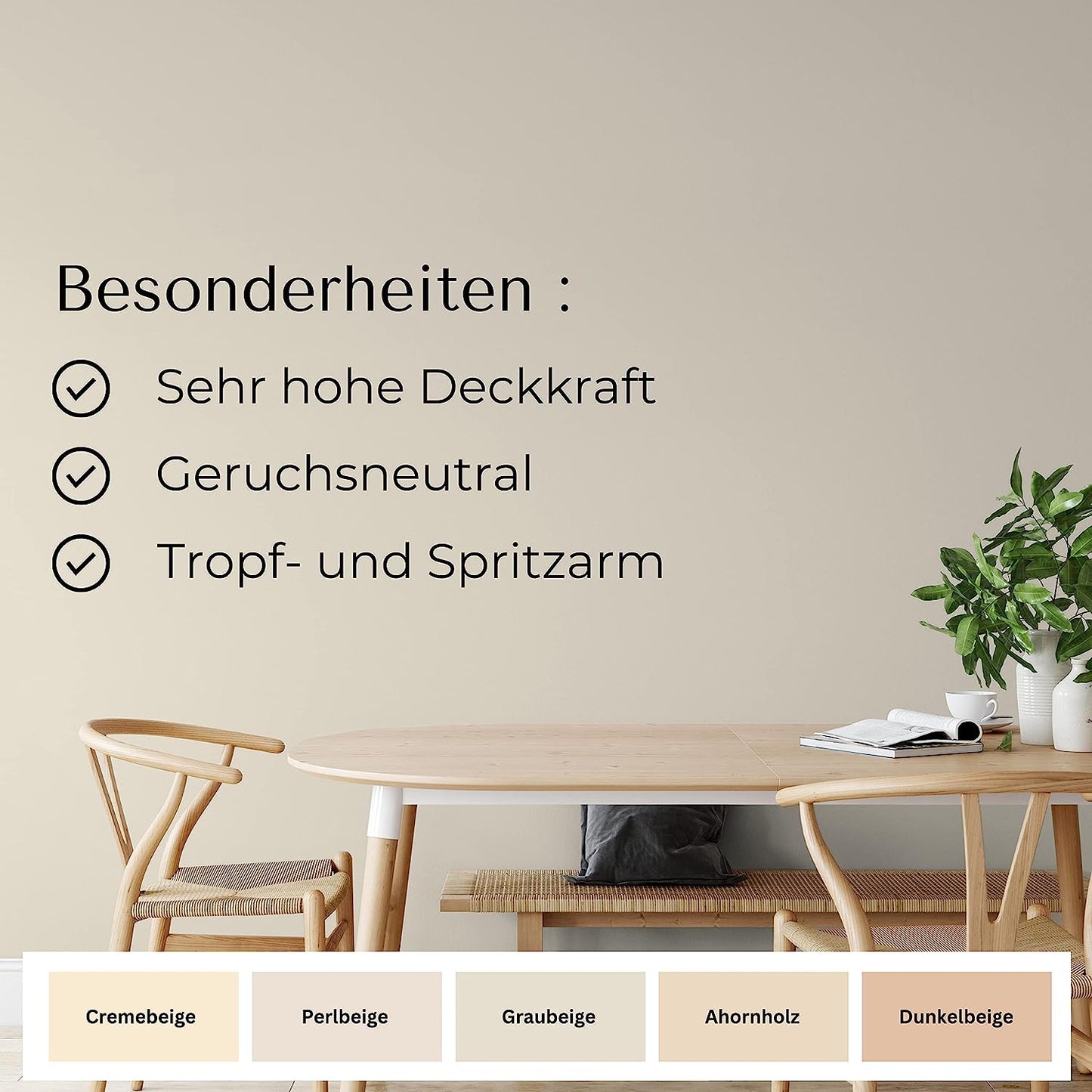 Fühl Dich Wohl Wandfarbe Graubeige in 10 Liter – Produktbild von Derendo