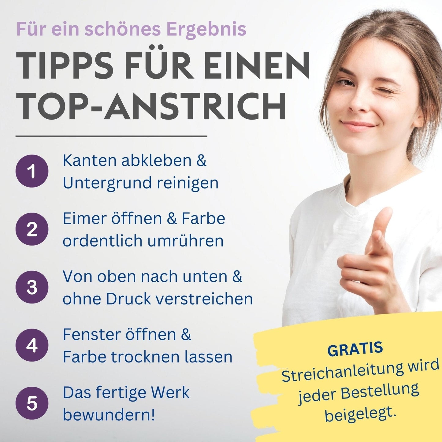 Fühl Dich Wohl Wandfarbe Reinweiss ULTRA Deckkraft - Unsere Beste - in 10 Liter – Produktbild von Derendo