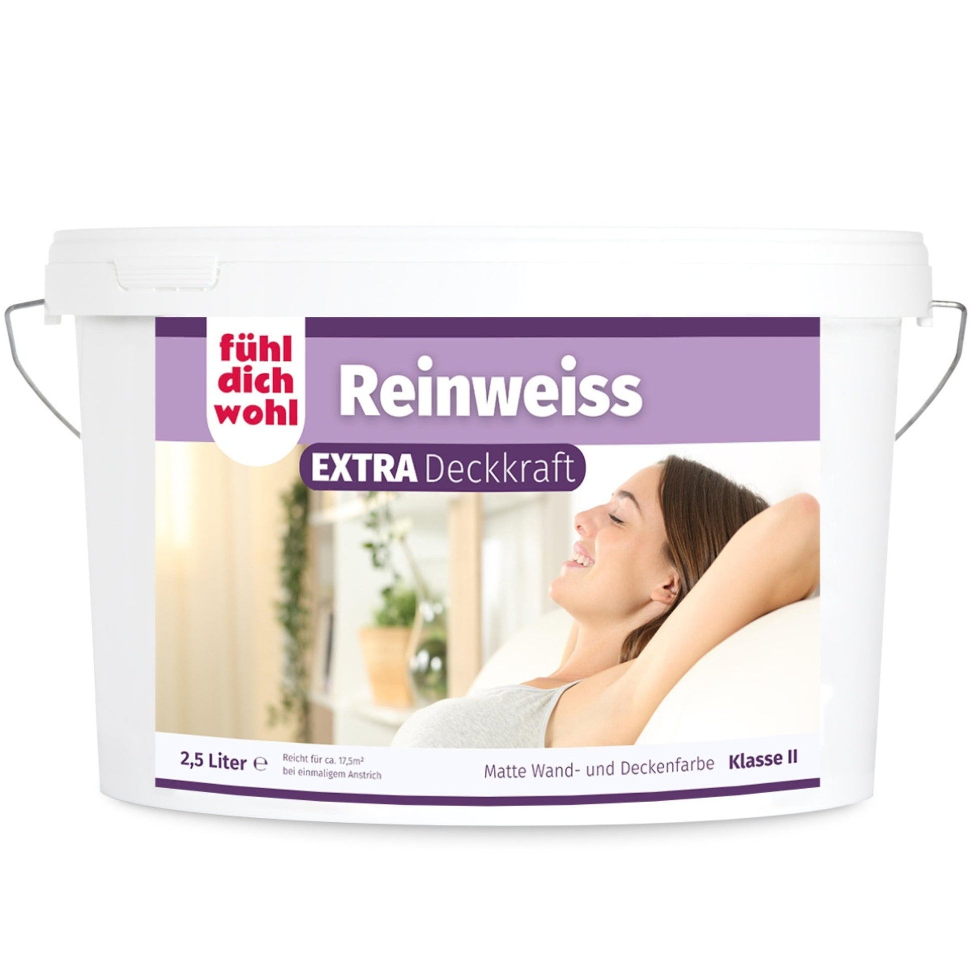 Fühl Dich Wohl Reinweiss EXTRA Deckkraft - 4251604900395 - Derendo