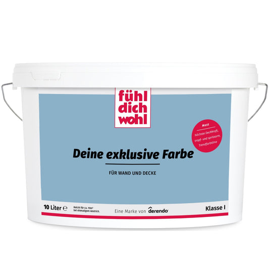 Fühl Dich Wohl Wandfarbe Antikblau - 4251604911629 - Derendo