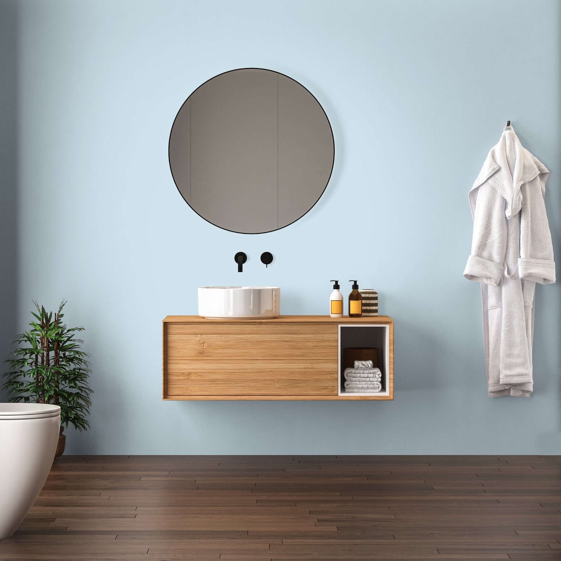 Fühl Dich Wohl Wandfarbe Babyblau - 4251604911537 - Derendo