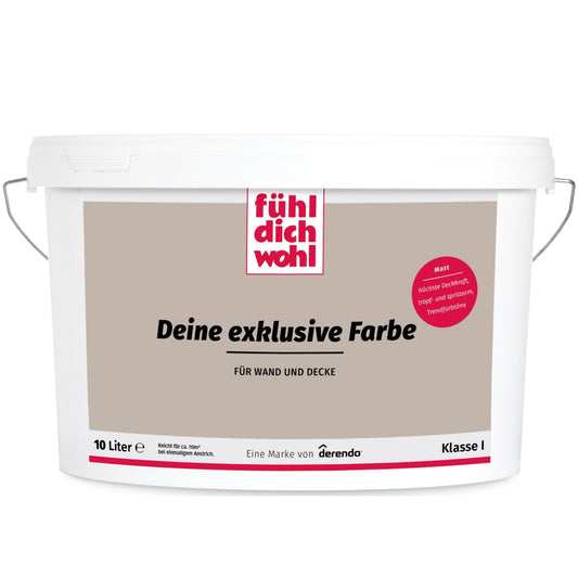 Fühl Dich Wohl Wandfarbe Cappuccino - 4251604903129 - Derendo