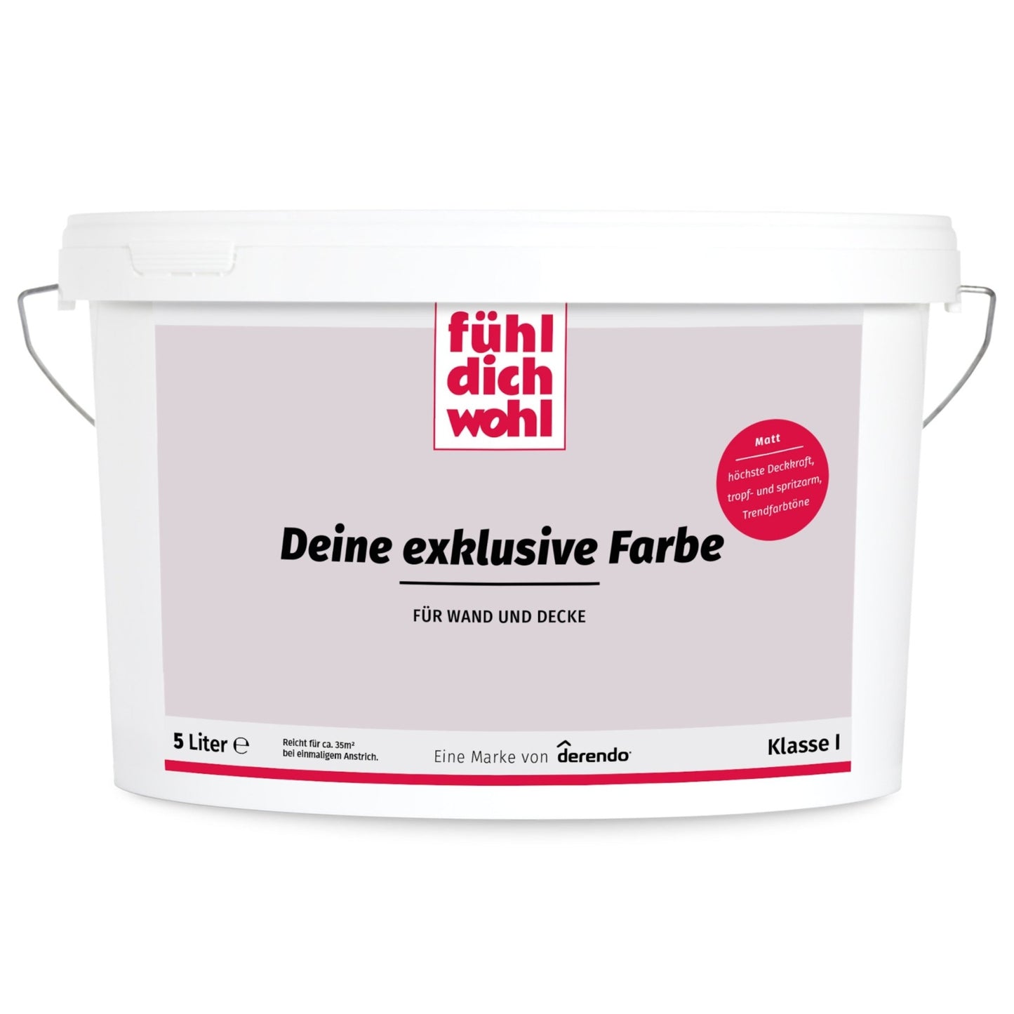 Fühl Dich Wohl Wandfarbe Flieder - 4251604913012 - Derendo