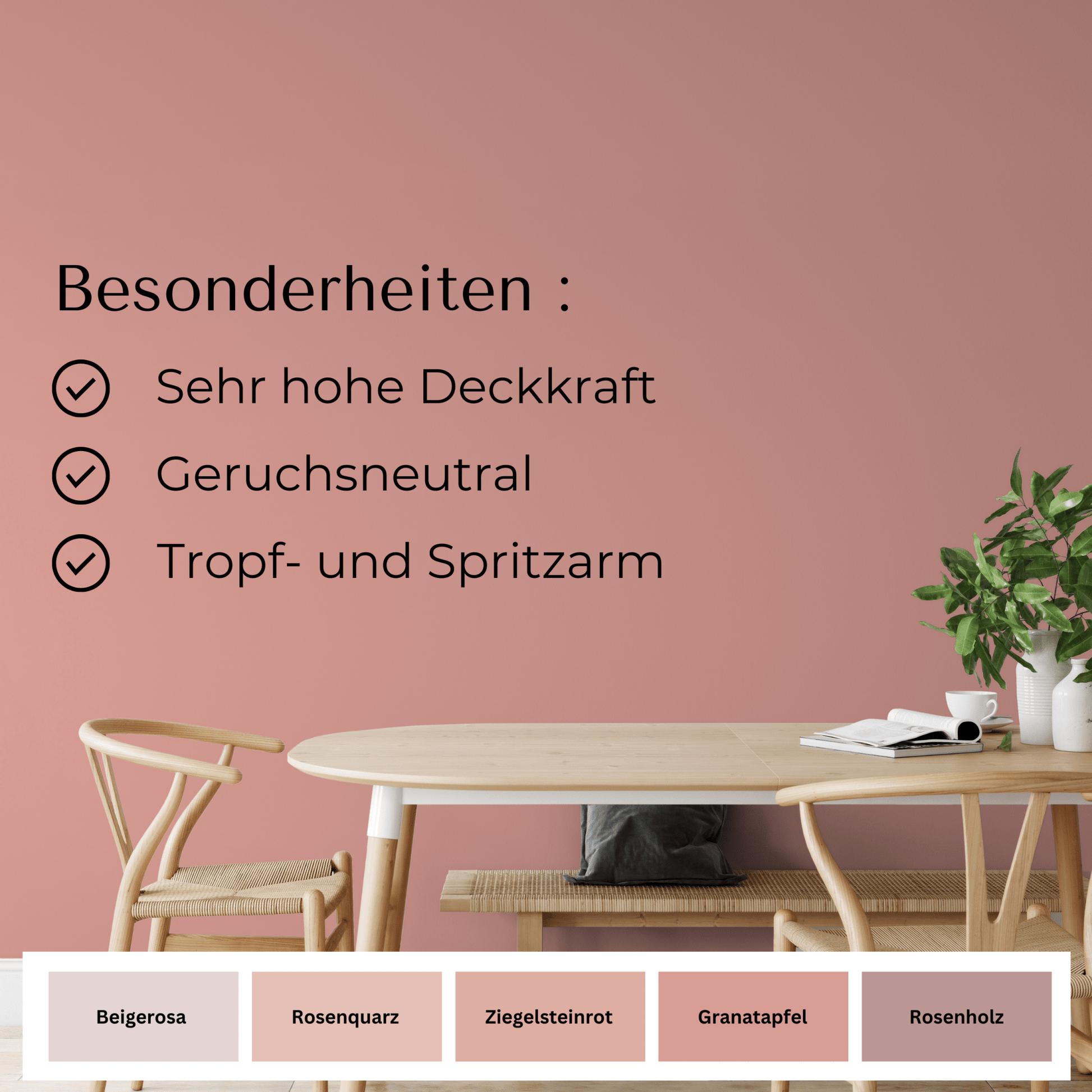 Fühl Dich Wohl Wandfarbe Granatapfel - 4251604905581 - Derendo