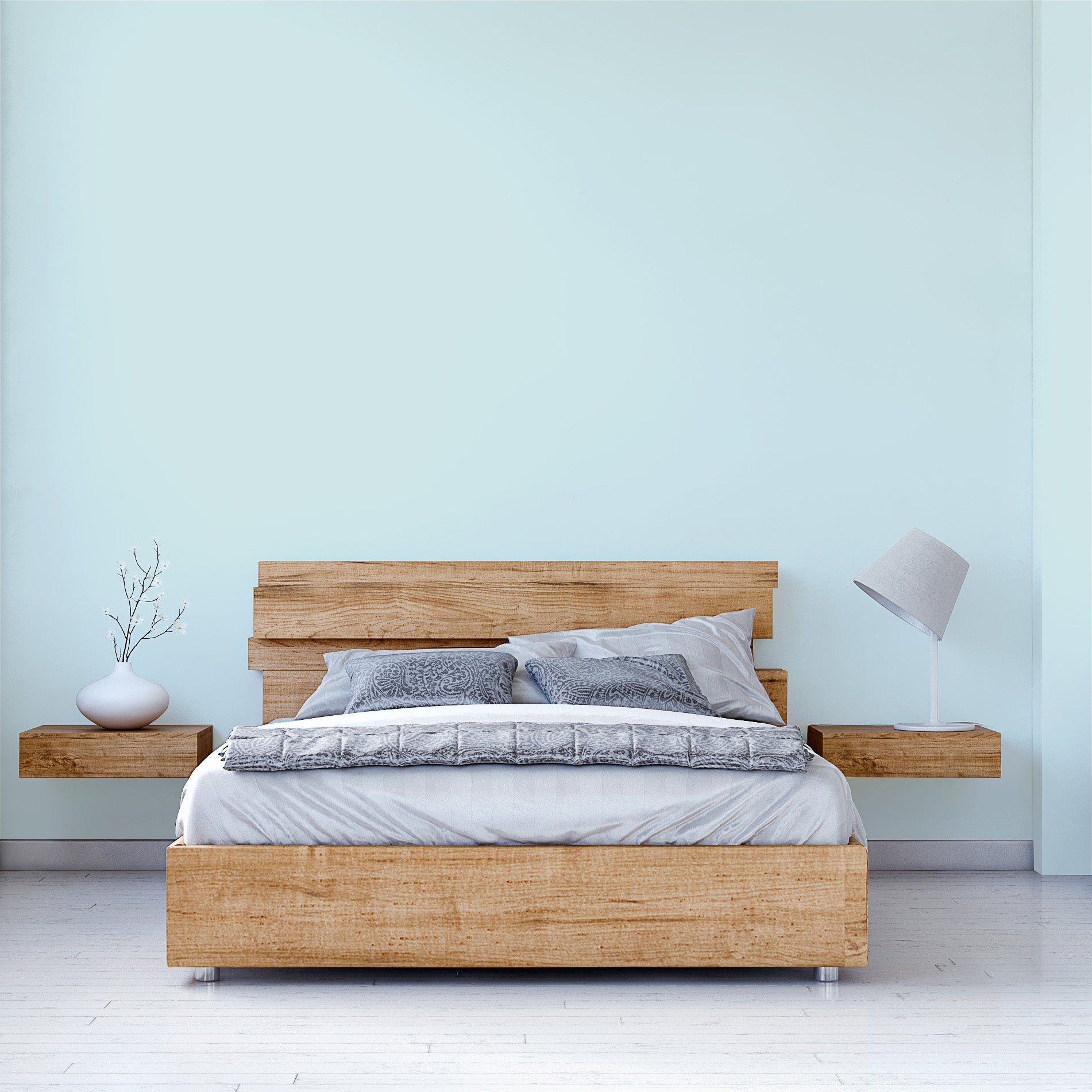 Fühl Dich Wohl Wandfarbe Himmelblau - 4251604911506 - Derendo