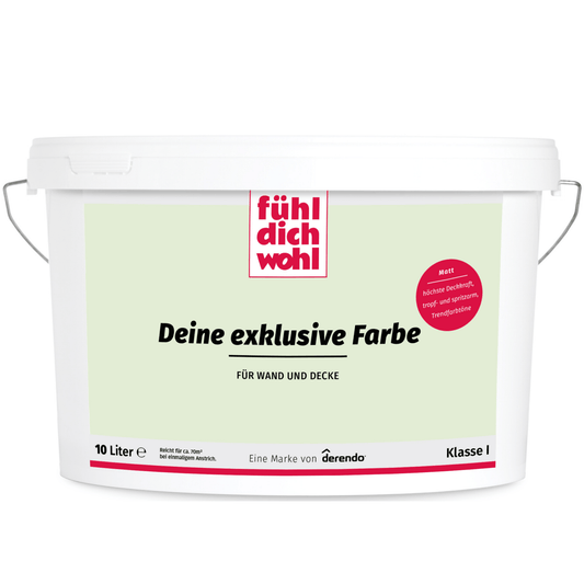 Fühl Dich Wohl Wandfarbe Pastellgrün - 4251604912916 - Derendo