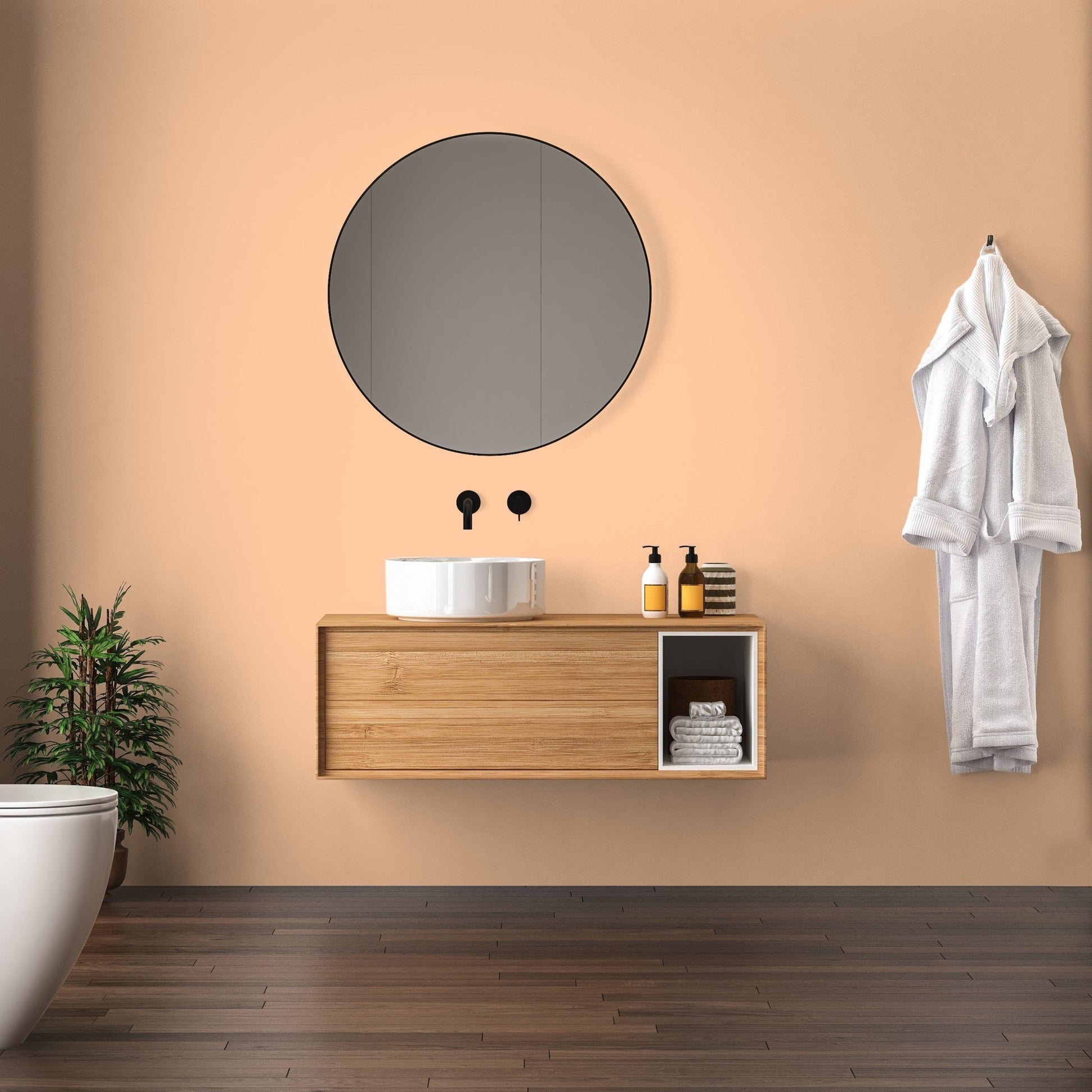 Fühl Dich Wohl Wandfarbe Pastellorange - 4251604912978 - Derendo