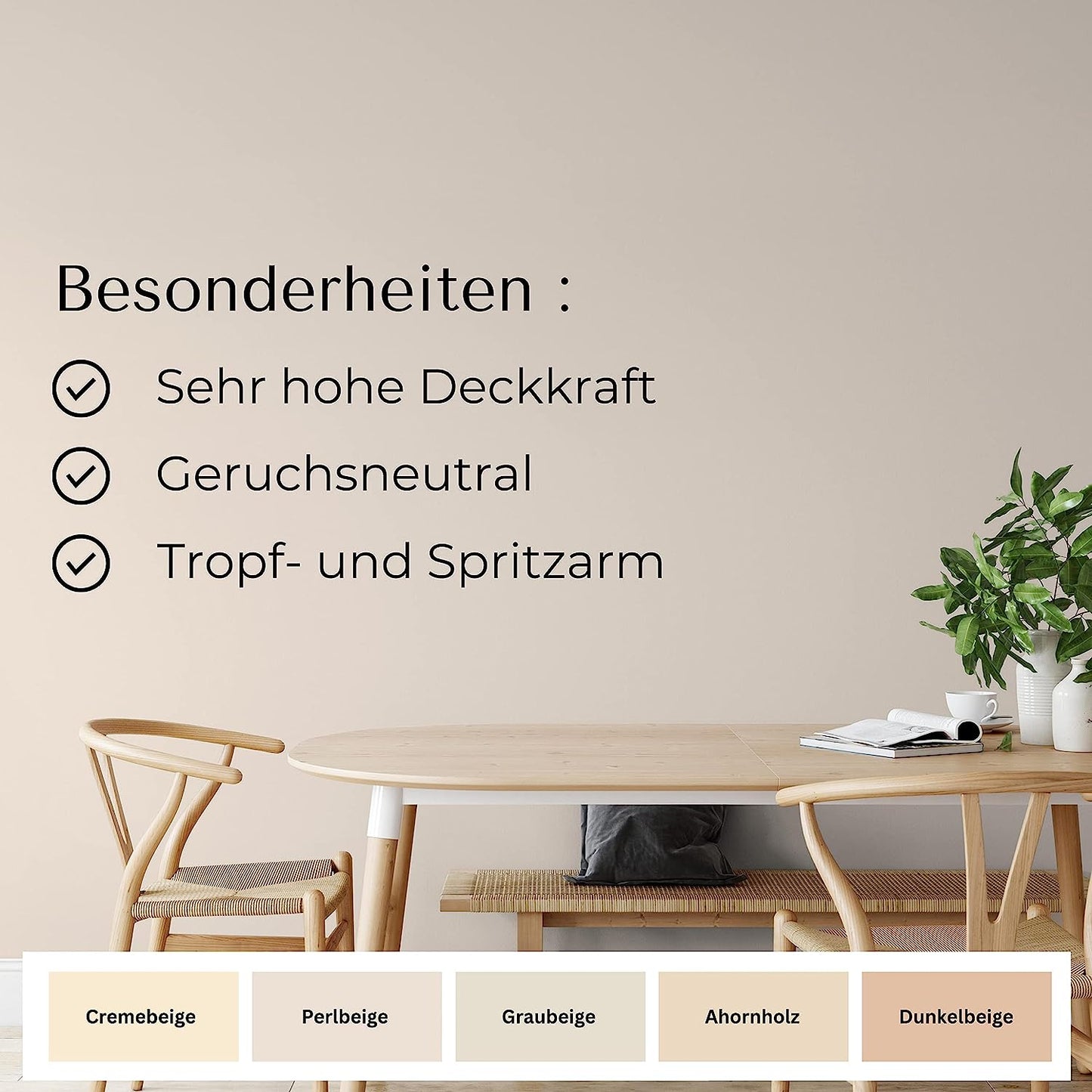 Fühl Dich Wohl Wandfarbe Pearlbeige - 4251604902979 - Derendo