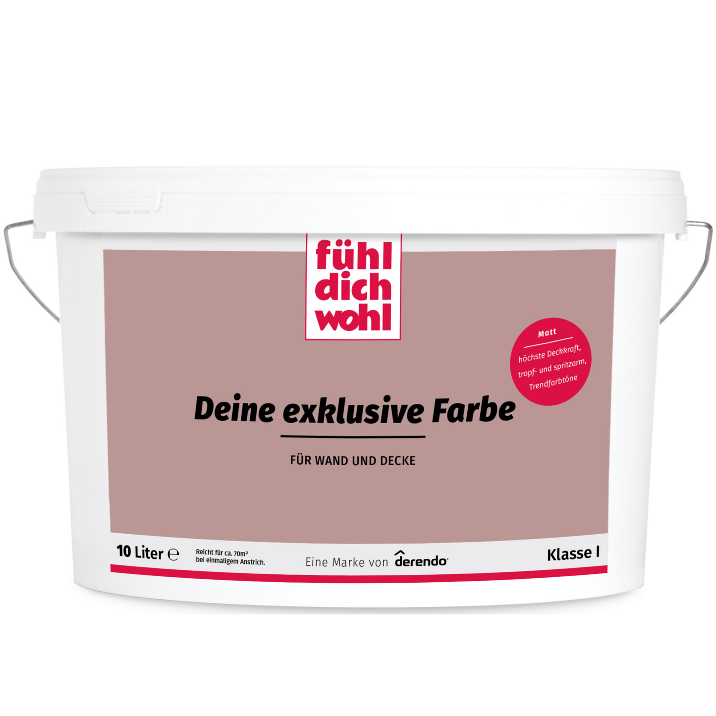 Fühl Dich Wohl Wandfarbe Rosenholz - 4251604905475 - Derendo